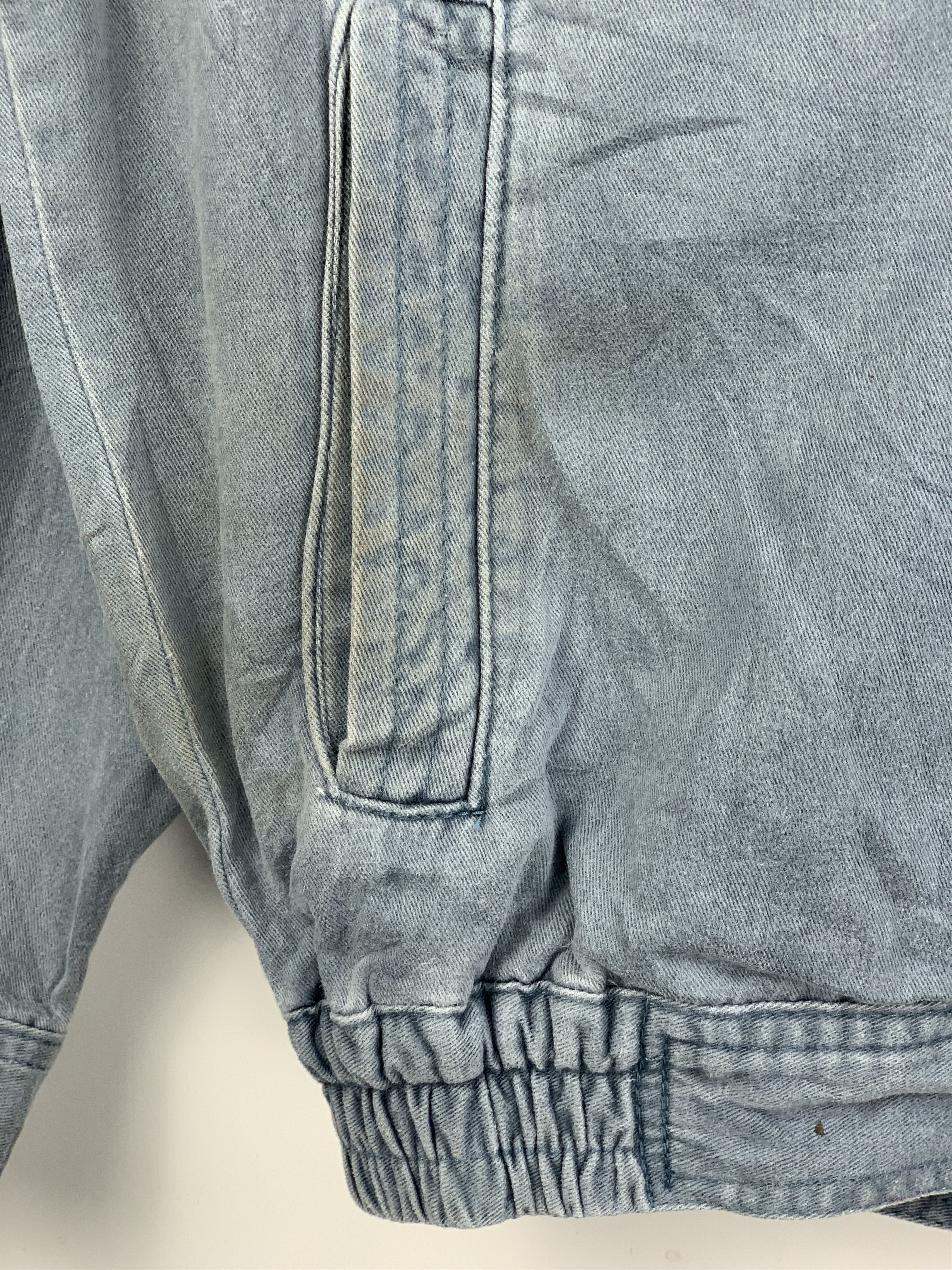 Japanese Brand Vintage Japanese Brand Worker Denim Jacket J1607 Size US M / EU 48-50 / 2 - 11 Thumbnail