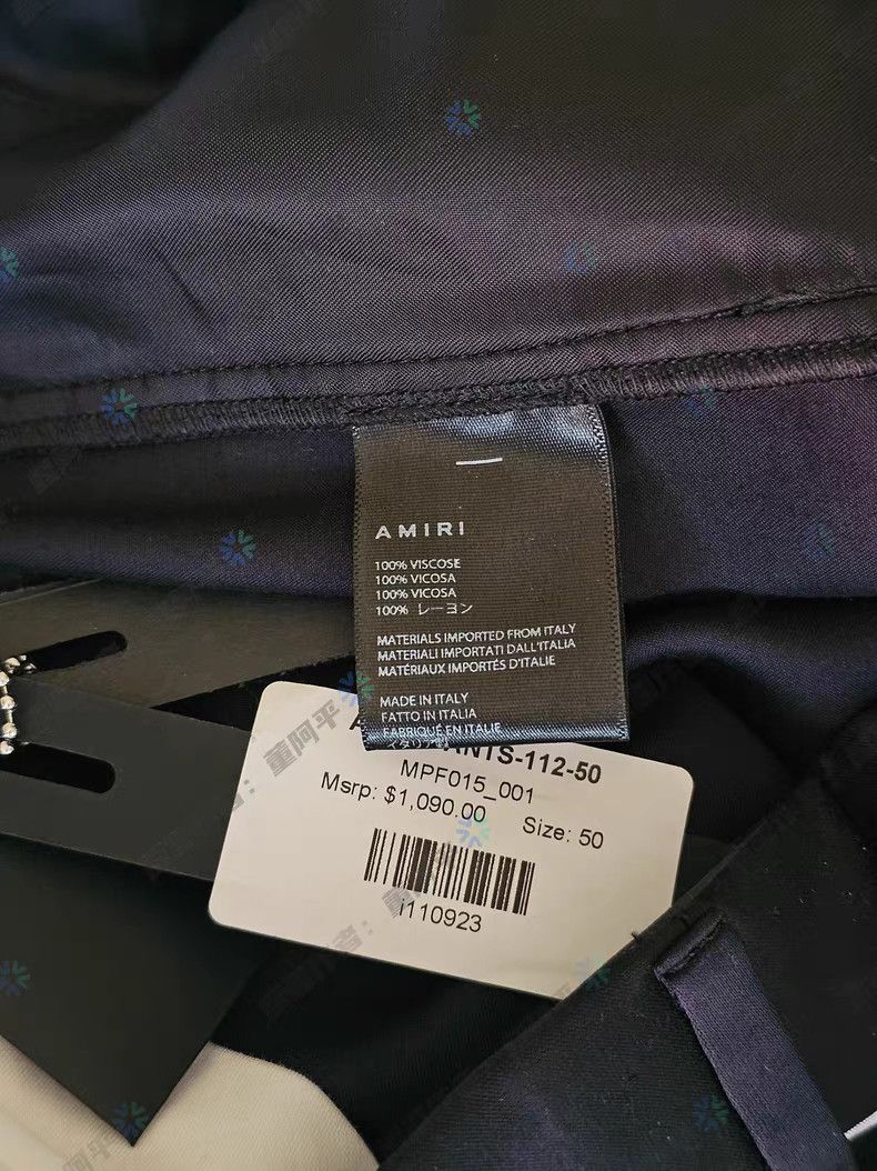Amiri Brand New Amiri Black Pants. Q4 Size US 38 / EU 54 - 3 Thumbnail