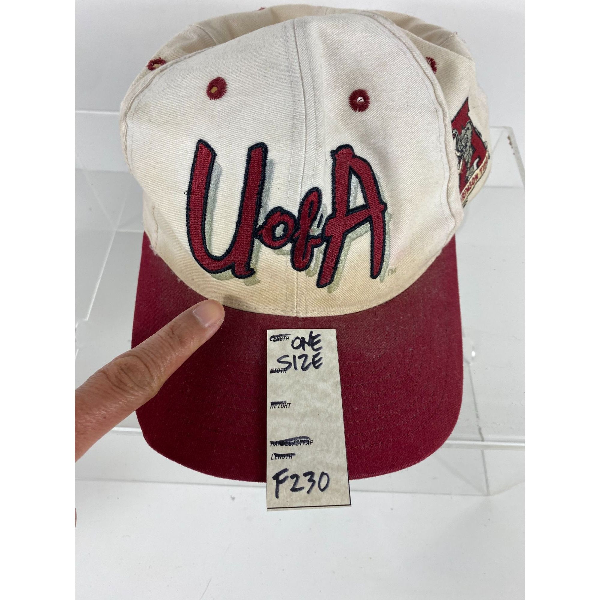 The Game Vintage 80s The Game Alabama Crimson Tide Snapback Hat Cap M Size ONE SIZE - 7 Thumbnail