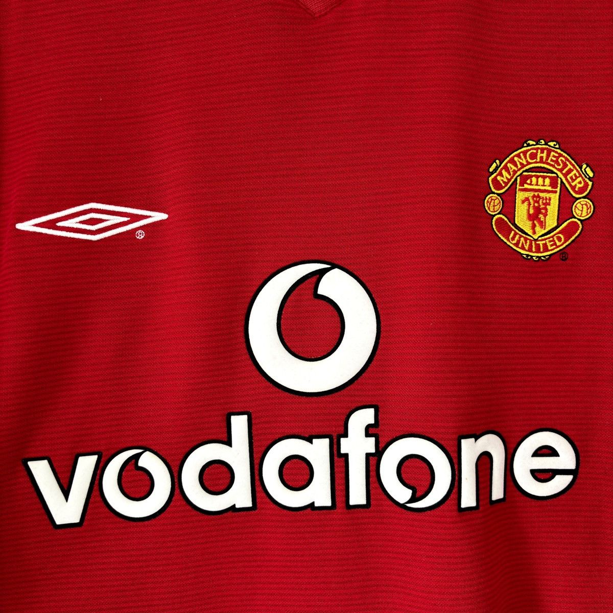 Umbro 2000 2002 Manchester United Umbro Home Vintage Soccer Jersey Size US XL / EU 56 / 4 - 4 Thumbnail