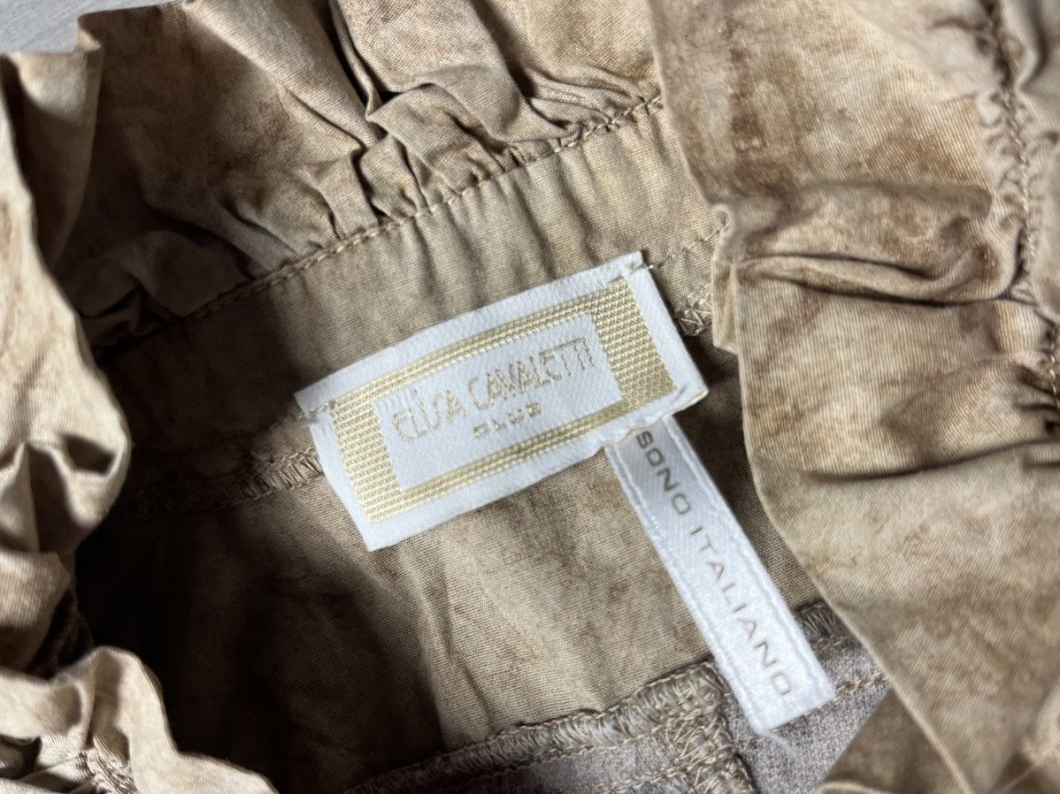 Jean Paul Gaultier Elisa Cavaletti jabot jacket blouse size M/L womans Size L / US 10 / IT 46 - 5 Thumbnail