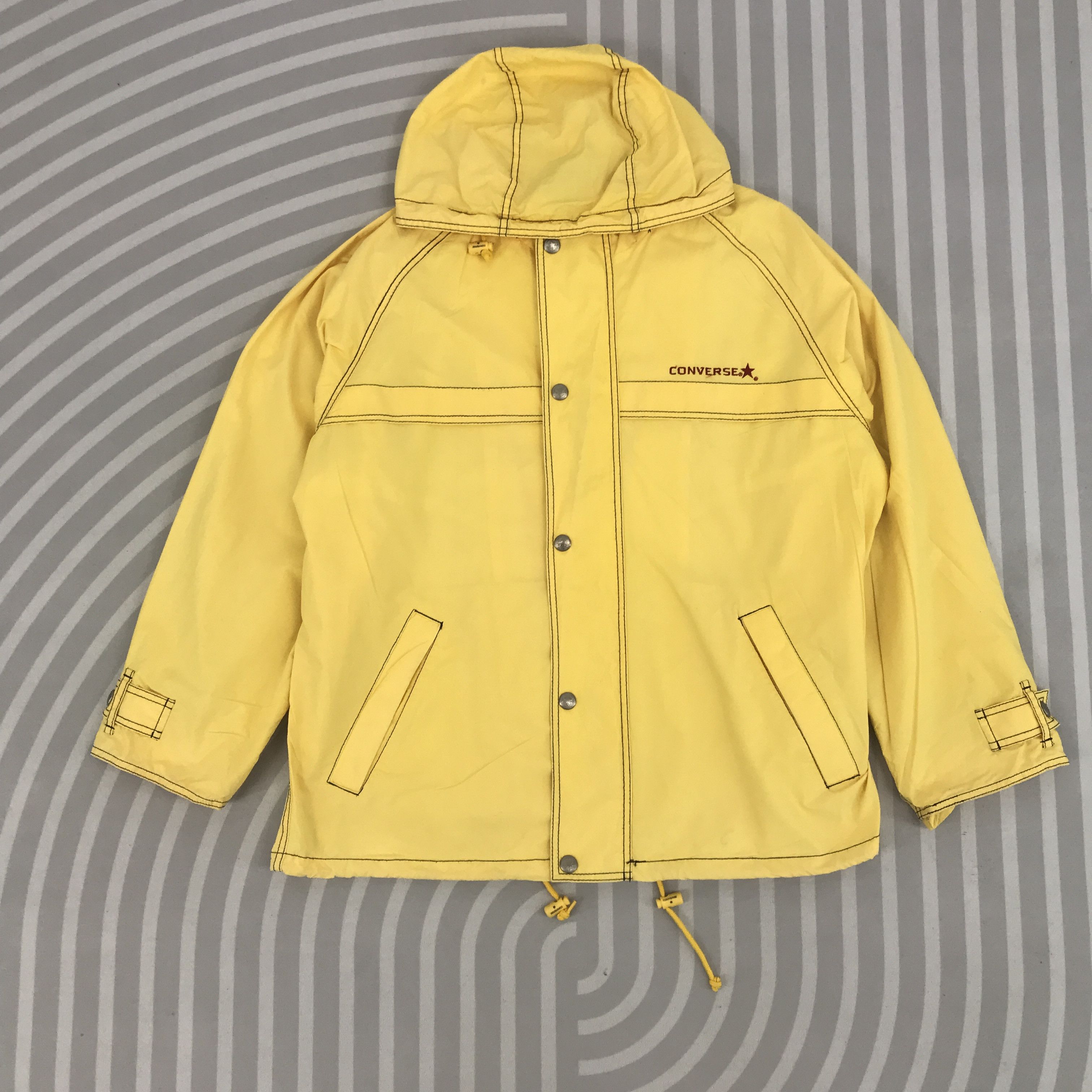 Converse × Vintage Vintage Converse Outdoor style zipper Jacket Size US M / EU 48-50 / 2 - 1 Thumbnail