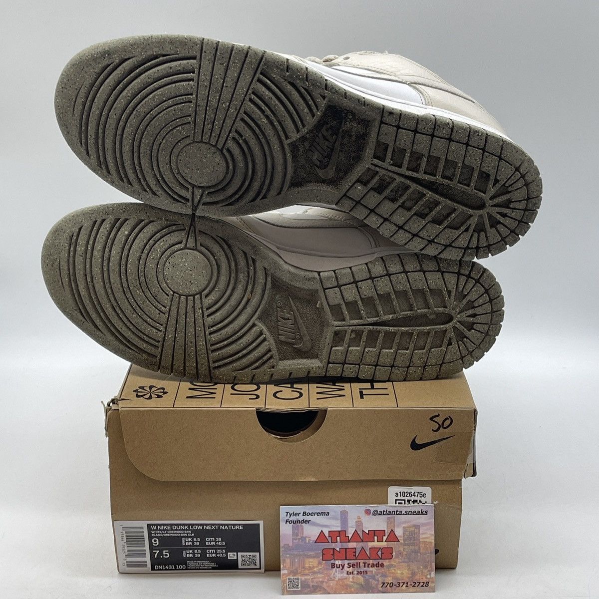 Nike Wmns dunk low next nature light orewood brown Size US 9 / IT 39 - 7 Thumbnail