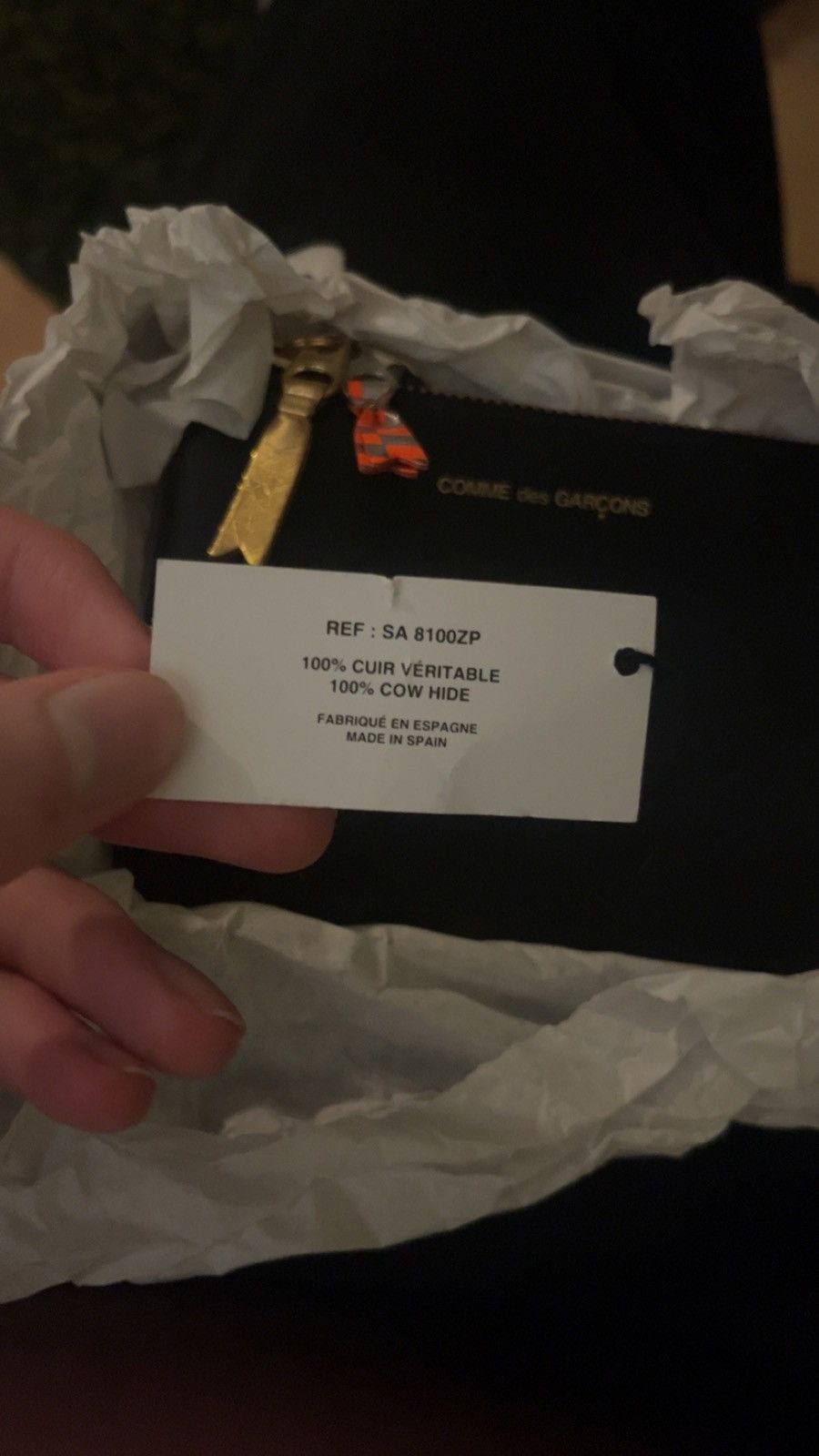 CDG by Comme des Garcons × Comme des Garcons Comme des garçons zipper wallet Size ONE SIZE - 6 Thumbnail