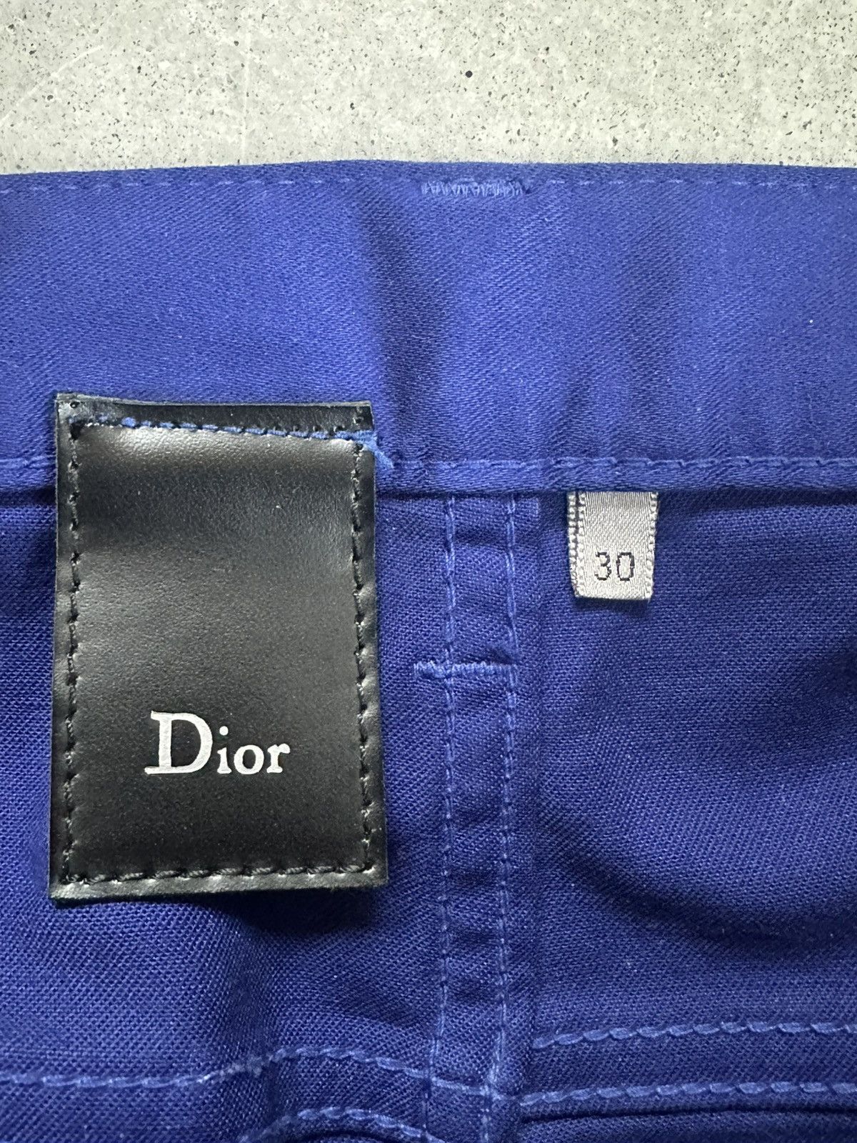 Dior Dior SS09 purple denim jeans planisphére Size US 30 / EU 46 - 3 Thumbnail
