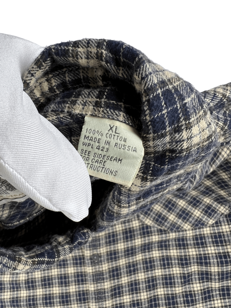 Levi's × Levi's Vintage Clothing × Vintage Levis Flanel Shirt Made in Russia XL Size US XL / EU 56 / 4 - 7 Thumbnail
