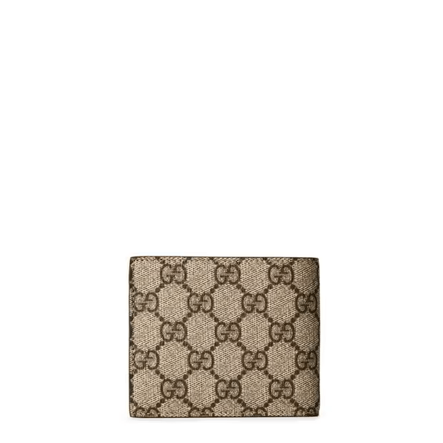Gucci Men'S Supreme Leather Gg Interior Bi-Fold Wallet Size ONE SIZE - 2 Thumbnail