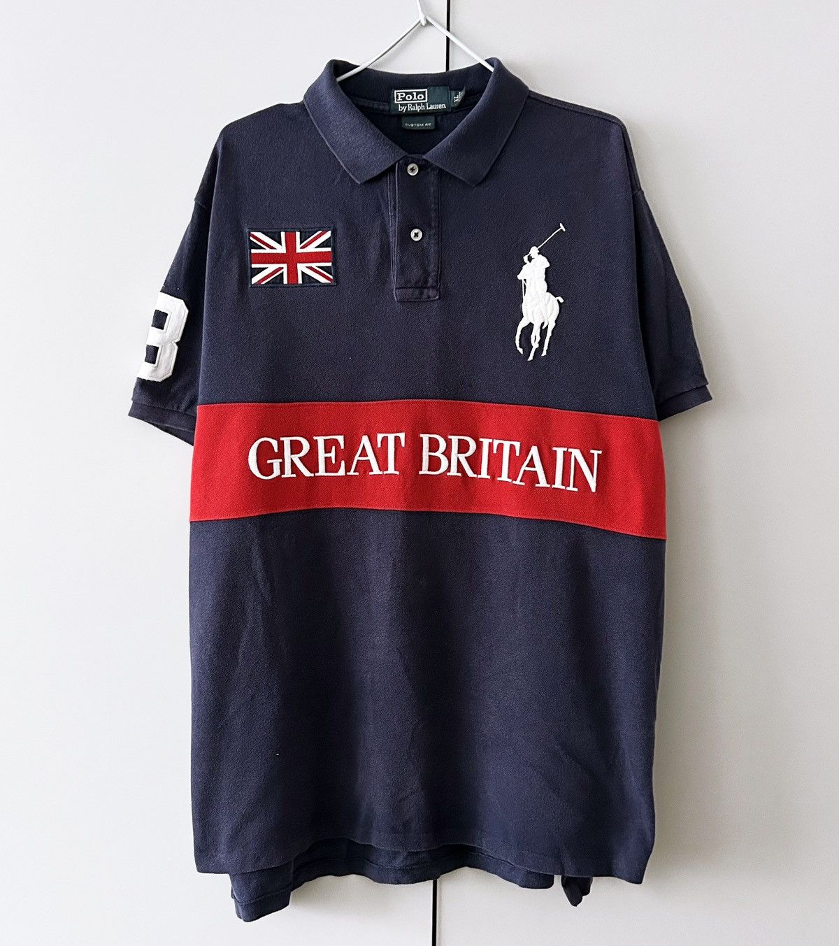 トップス 00s Ralph Lauren SWEDEN polo shirts y2k Polo Ralph Lauren × Ralph Lauren × Streetwear Vintage Y2K