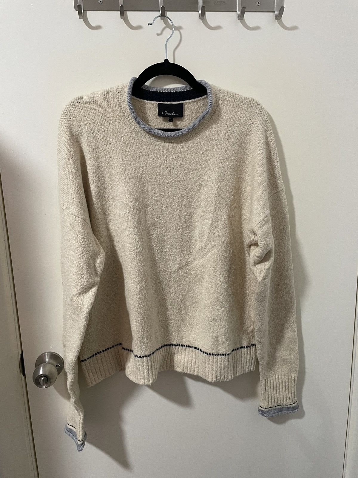 Cream sweater