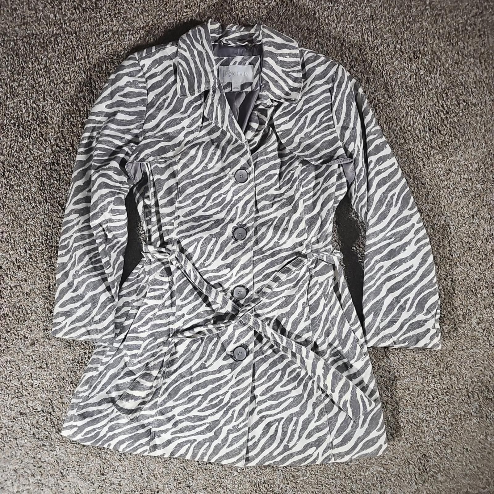 Other Relativity Zebra Sz 5 Safari Jacket Size M / US 6-8 / IT 42-44 - 1 Thumbnail
