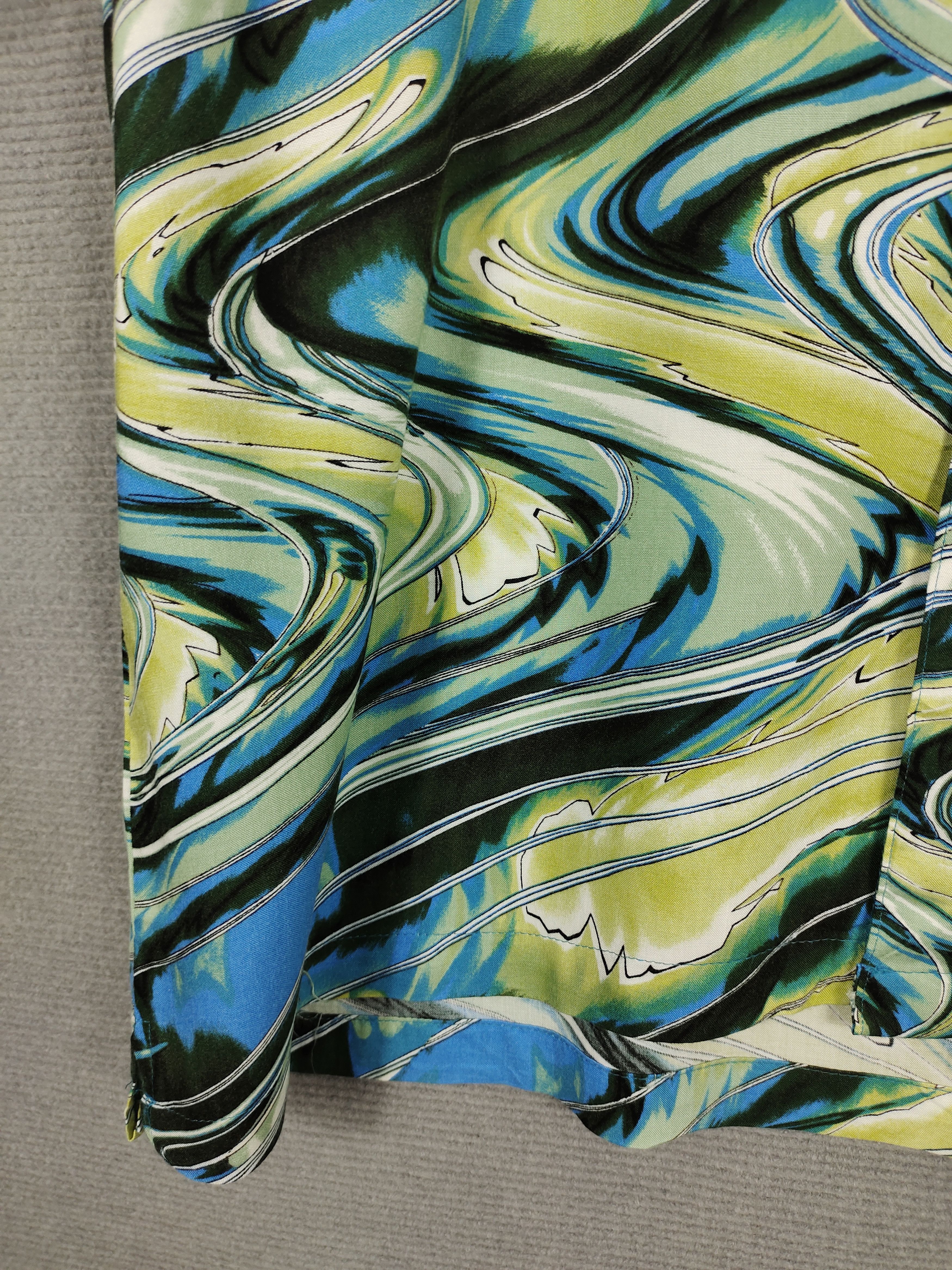 Hysteric Glamour 1990s M.E Sport Abstract Fractal Oversize Hawaiian Shirt Size US L / EU 52-54 / 3 - 5 Thumbnail