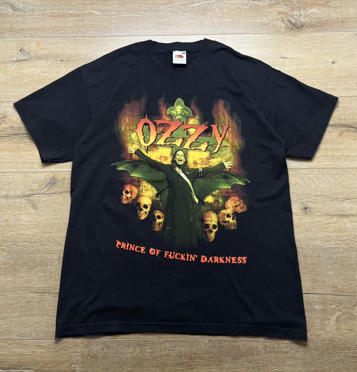 Vintage VINTAGE 2002 OZZY OSBOURNE PRINCE OF FUCKIN DARKNESS TEE Size US L / EU 52-54 / 3 - 1 Thumbnail