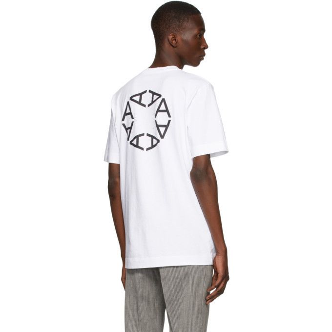 1017 ALYX 9SM White A Sphere Logo T-Shirt Size US L / EU 52-54 / 3 - 2 Thumbnail