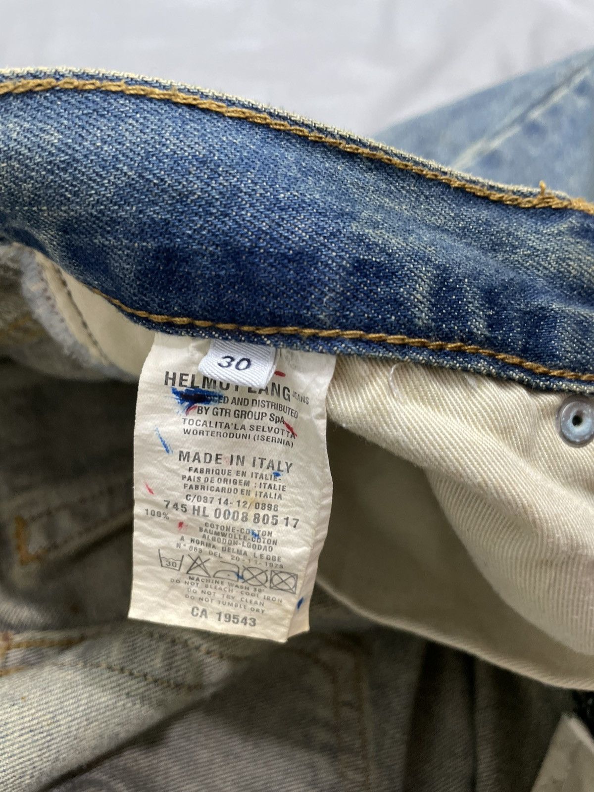 Helmut Lang 1998 Helmut Lang Painter Jeans Size US 30 / EU 46 - 8 Thumbnail