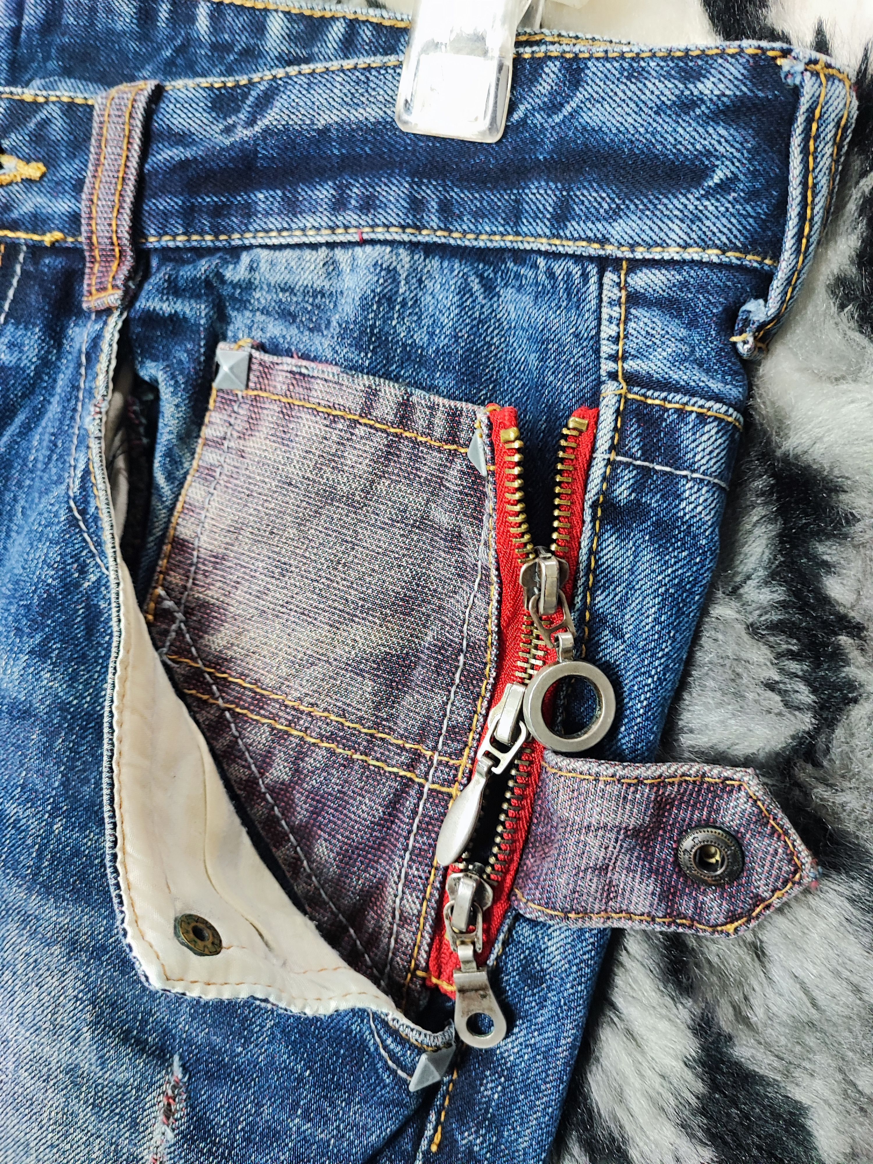 semanticdesign Semantic Design Flared Bootcut Japan Jeans Punk Distressed Size US 32 / EU 48 - 7 Thumbnail