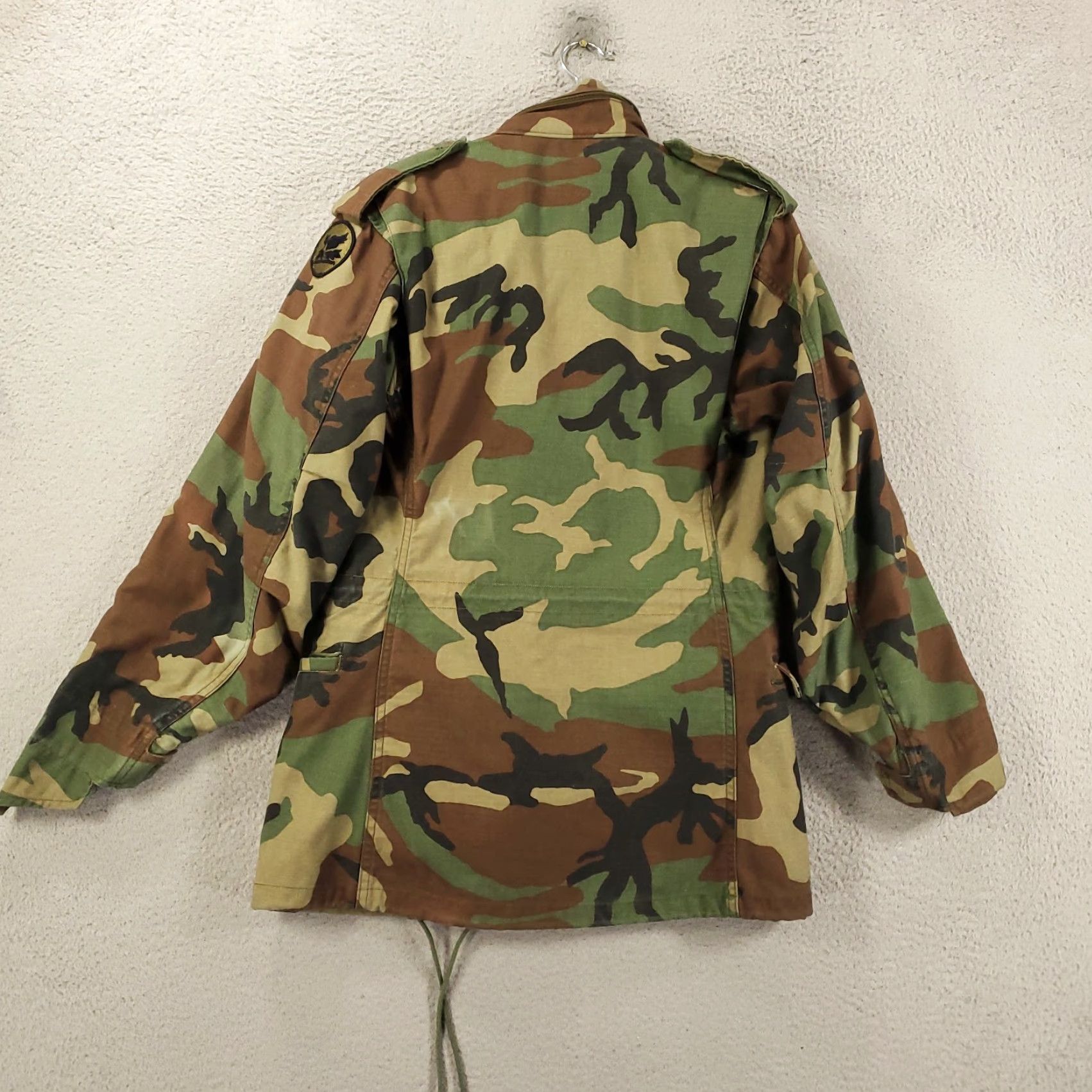 Vintage VINTAGE Alpha M65 Jacket Men XS Military Field Coat Woodland Camo 90s Army Grunge Hunt Hiking Wind-Resistant Size US XS / EU 42 / 0 - 5 Thumbnail