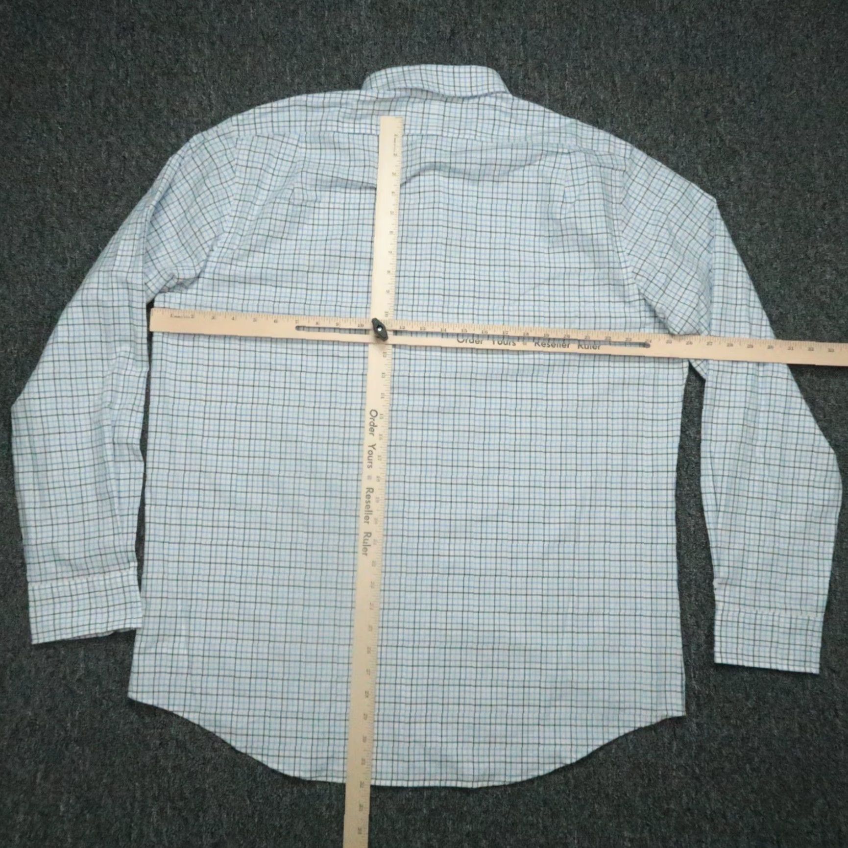 Polo Ralph Lauren Polo Ralph Lauren Shirt Men XL White Blue Plaid Classic Stretch Button Up NWT Size US XL / EU 56 / 4 - 6 Thumbnail
