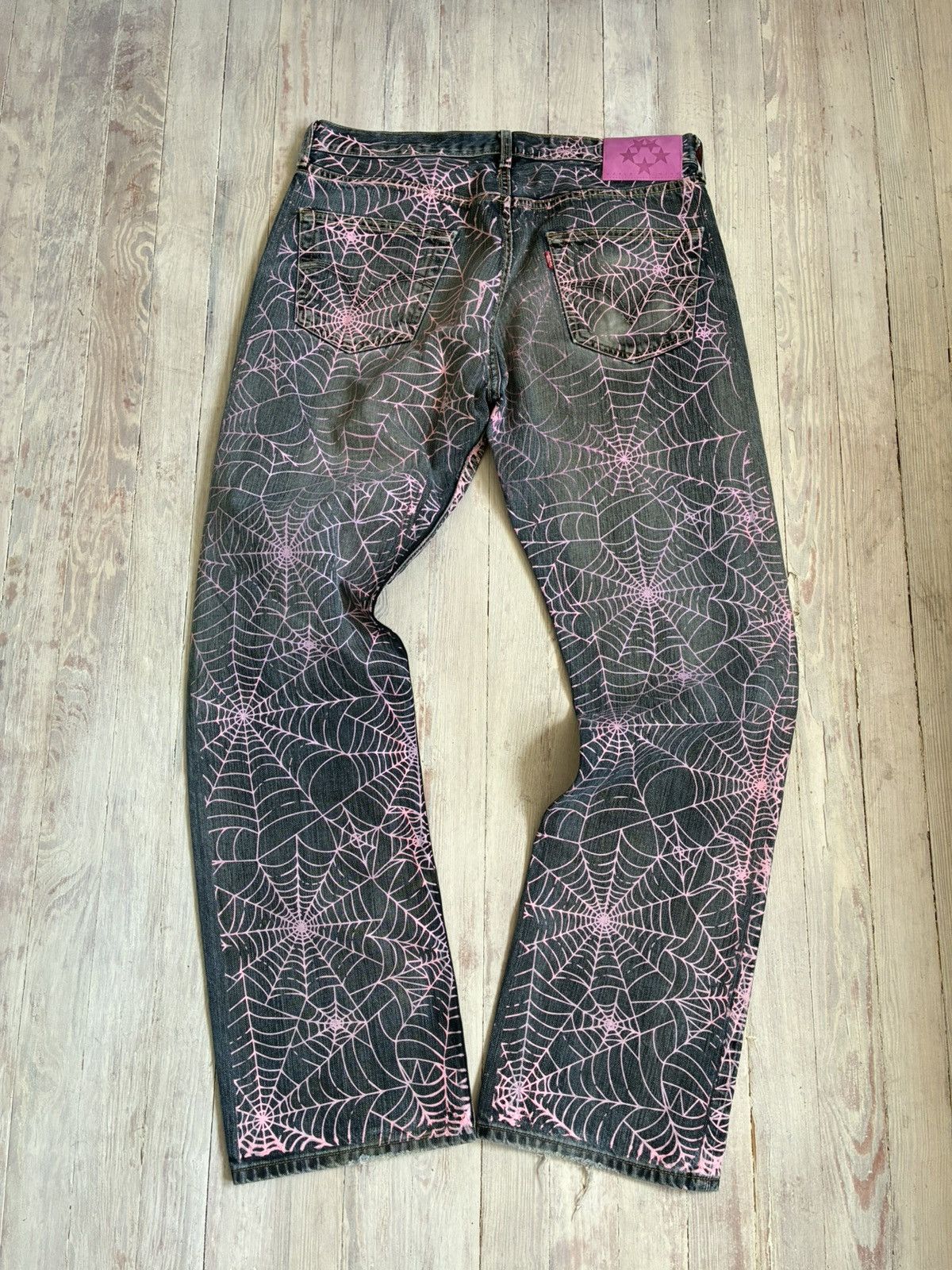 Levi's × Sp5der Sp5der V2 Web Denim Indigo Size US 34 / EU 50 - 5 Thumbnail