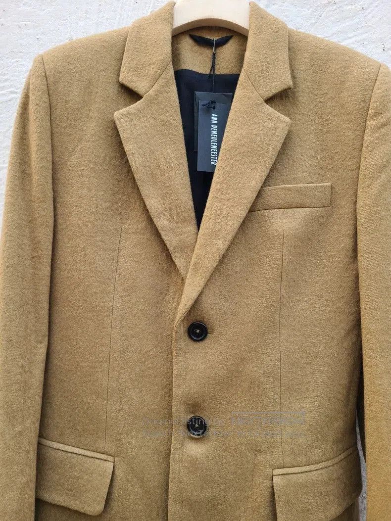 Ann Demeulemeester Ann Demeulemeester Wool Blend Coat. Size US XL / EU 56 / 4 - 5 Thumbnail