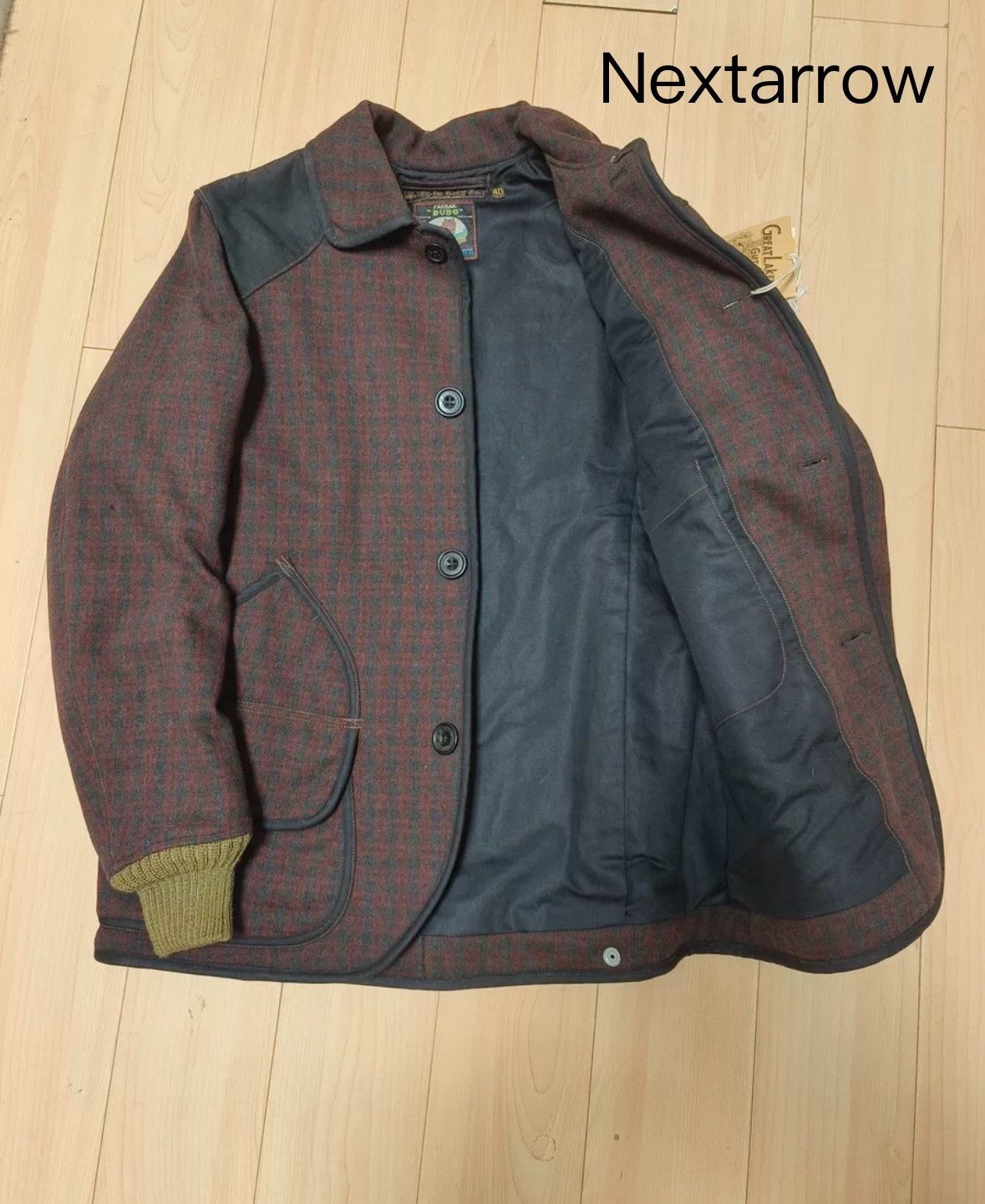 Freewheelers Freewheelers Boston wool hunting coat 2412-Nextarrow Size US S / EU 44-46 / 1 - 2 Thumbnail