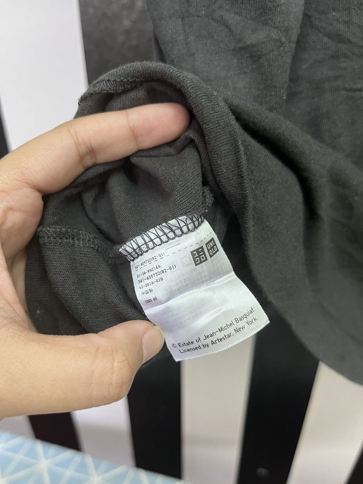 Jean-Michel Basquiat × Uniqlo Vintage Jean-Michel Basquiat small dinosaur logo tee Size US M / EU 48-50 / 2 - 7 Thumbnail