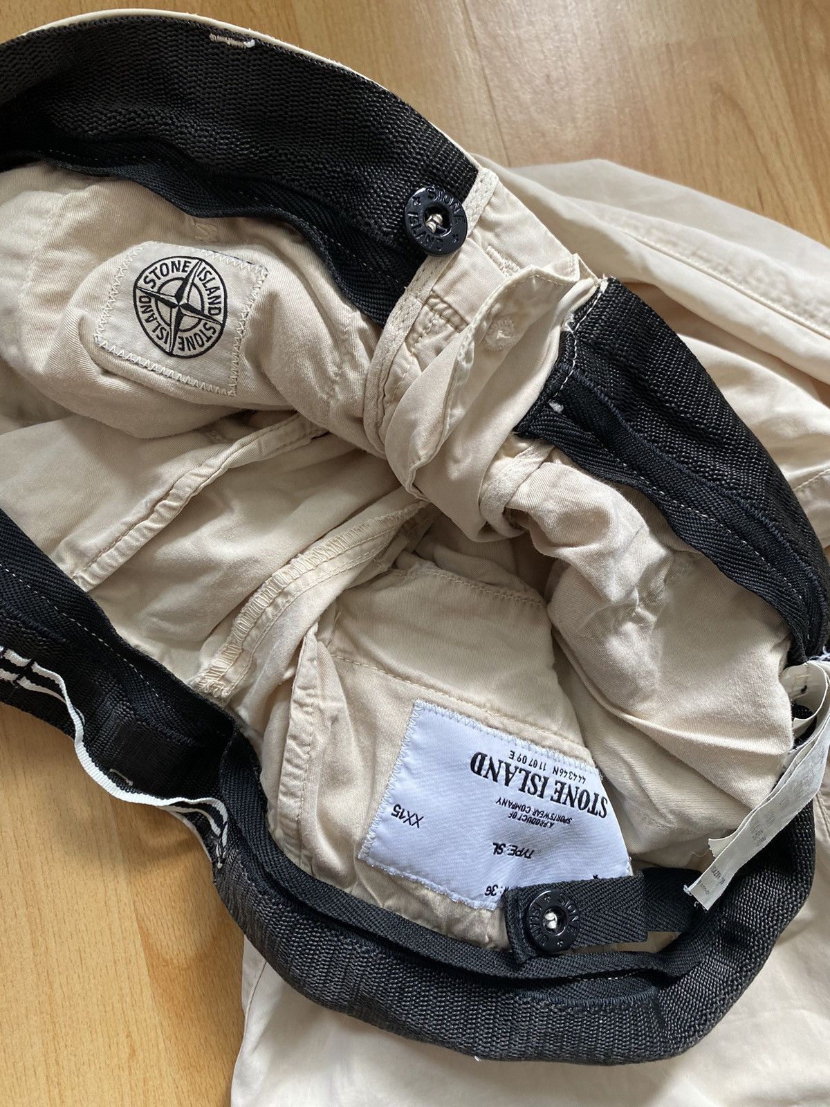 Massimo Osti × Stone Island × Vintage VINTAGE STONE ISLAND PANTS TROUSERS 2011 RARE Size US 34 / EU 50 - 6 Thumbnail