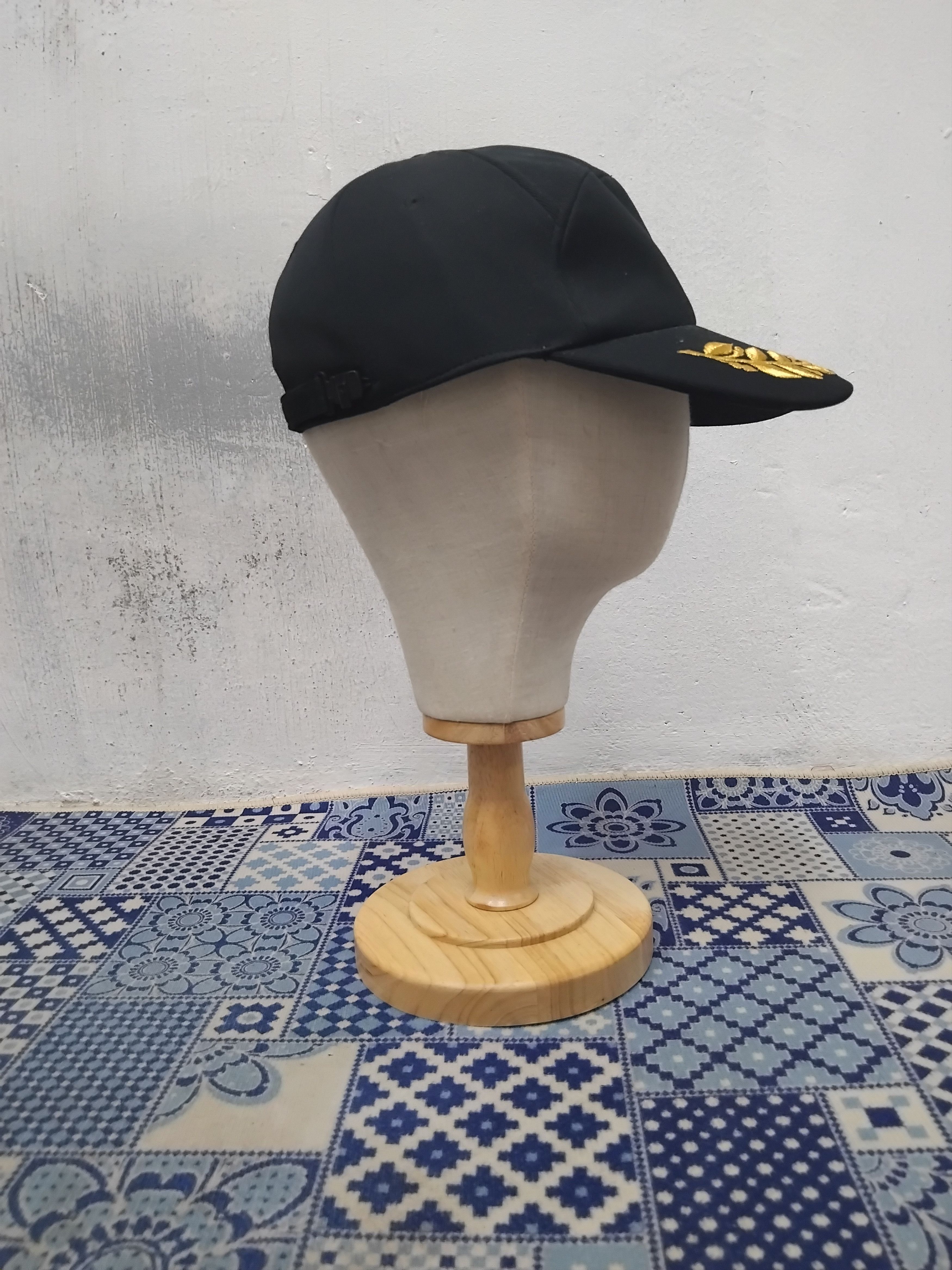 Vintage Vintage black colour inspired cap Size ONE SIZE - 6 Thumbnail