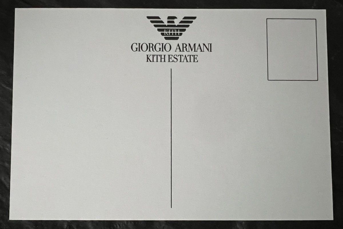 Giorgio Armani × Kith Kith x Giorgio Armani MALIBU Postcard (POP UP EXCLUSIVE) Size ONE SIZE - 2 Thumbnail