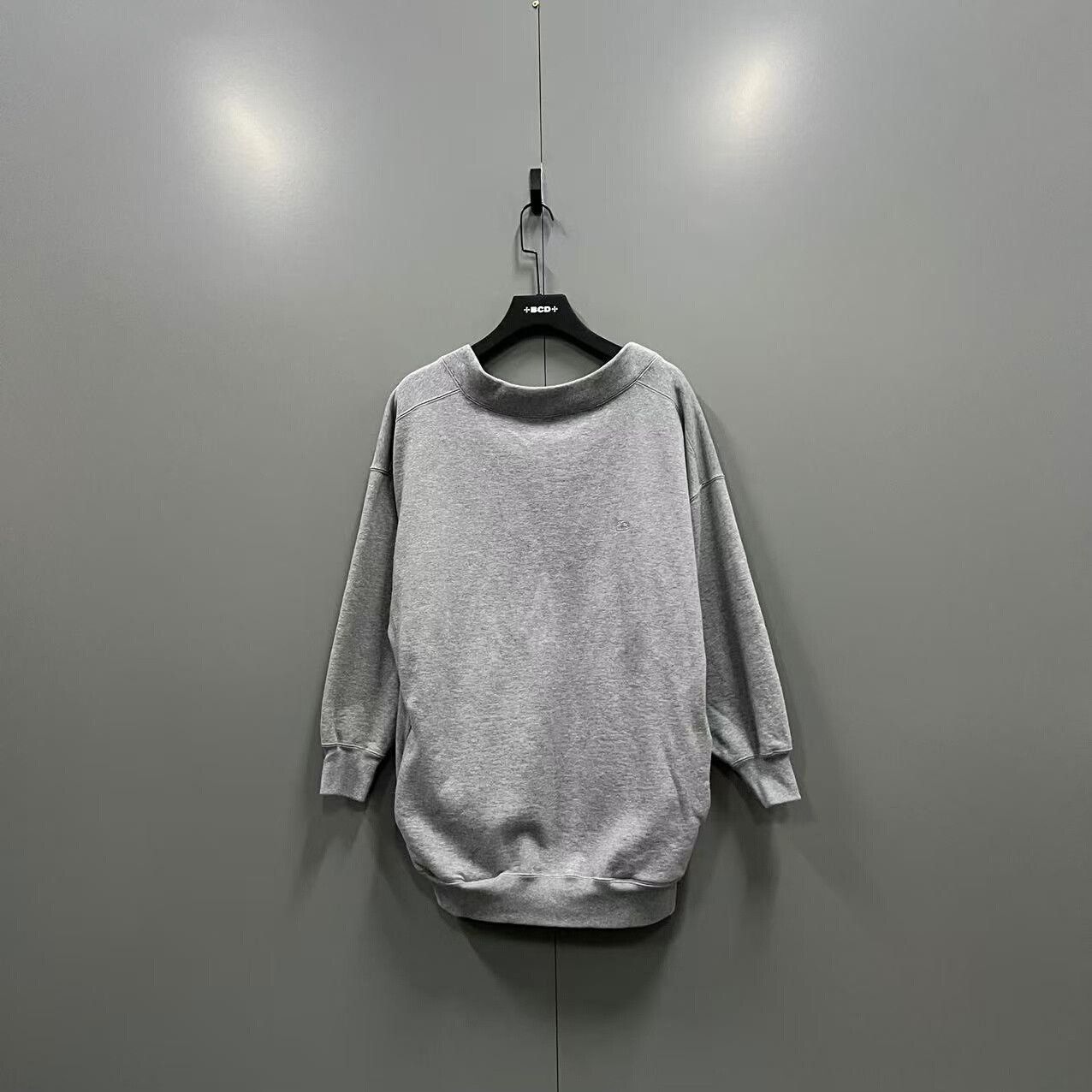 Balenciaga balenciaga gray embroidered hoodie sweatshirt Size US S / EU 44-46 / 1 - 2 Thumbnail