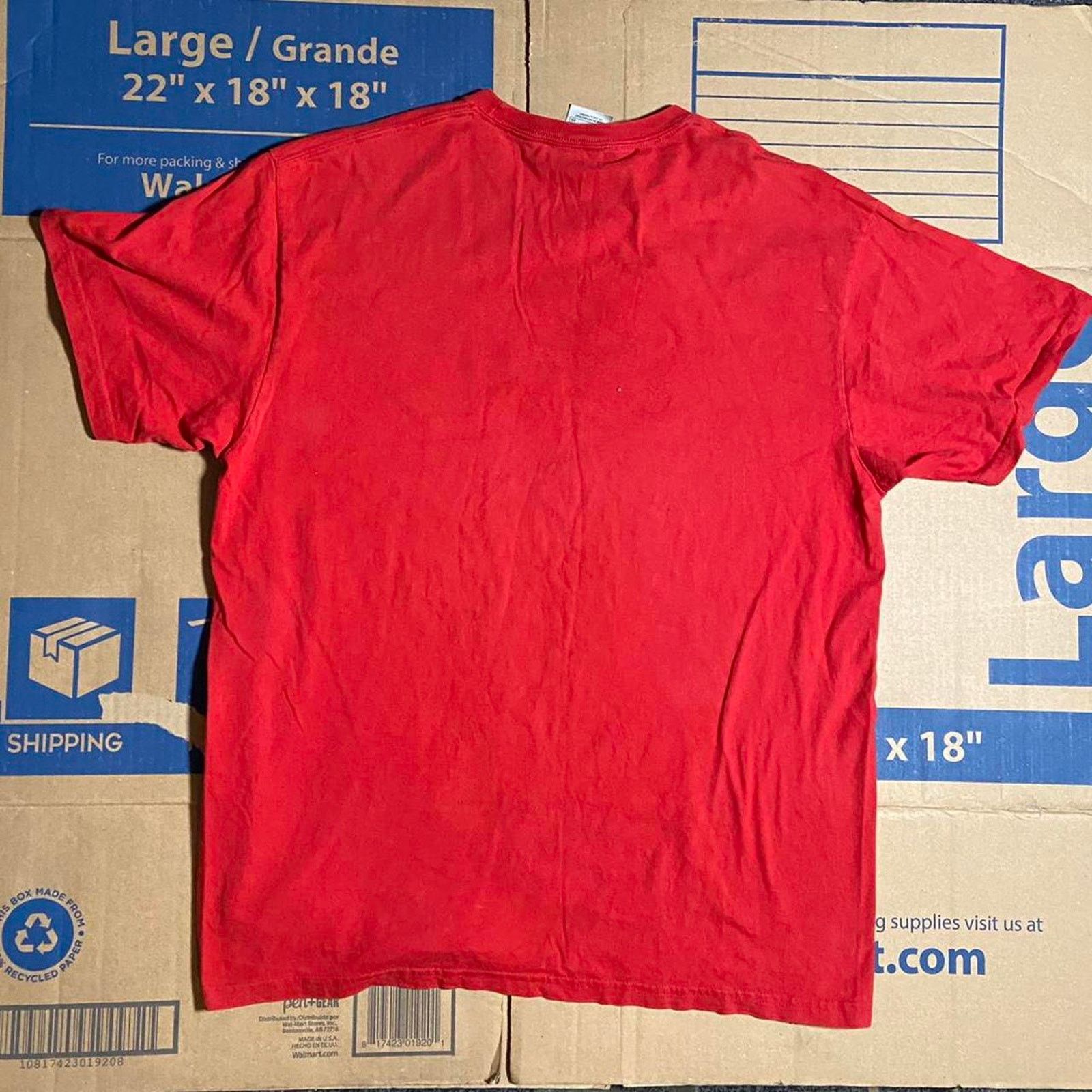 Nike Y2k nike center chest tee shirt Size US XL / EU 56 / 4 - 2 Thumbnail