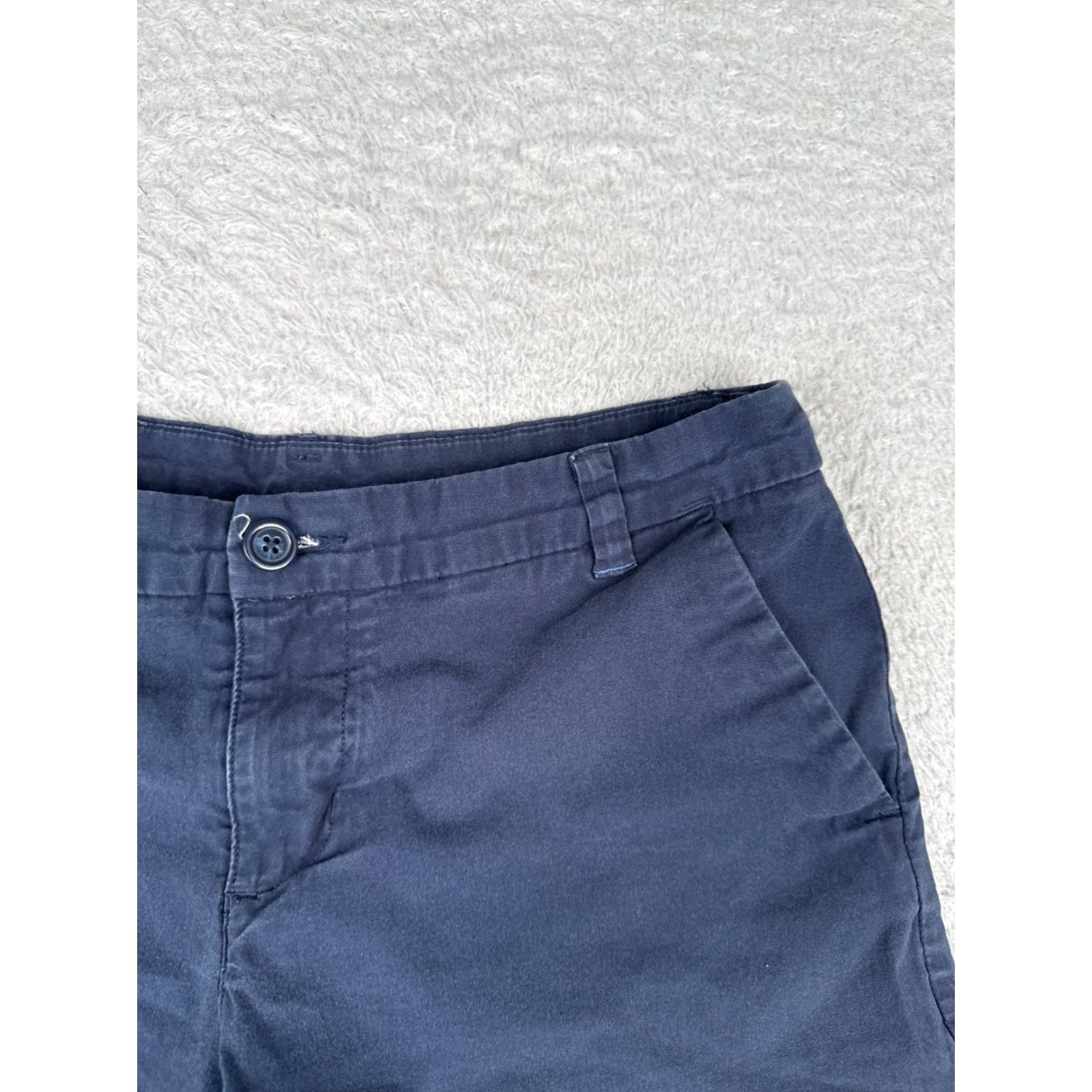 Patagonia Patagonia Shorts Women 6 Blue Solid Stretch All-Wear Shorts 4" Cotton Hike 29x4 Size 28" / US 6 / IT 42 - 5 Thumbnail