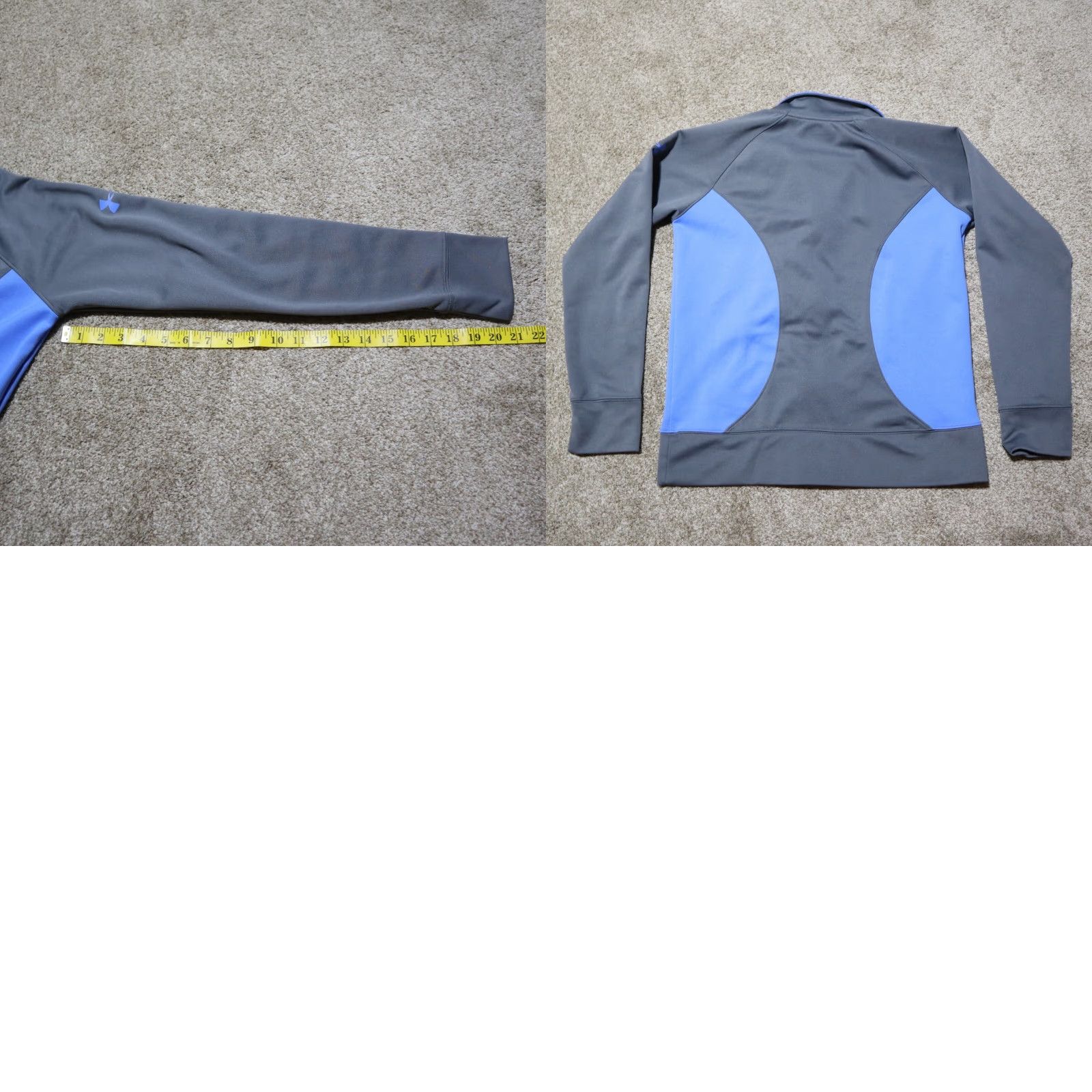 Under Armour Under Armour Jacket Women Size M Gray Zipper Semi-Fitted Activewear Modern Size M / US 6-8 / IT 42-44 - 8 Thumbnail