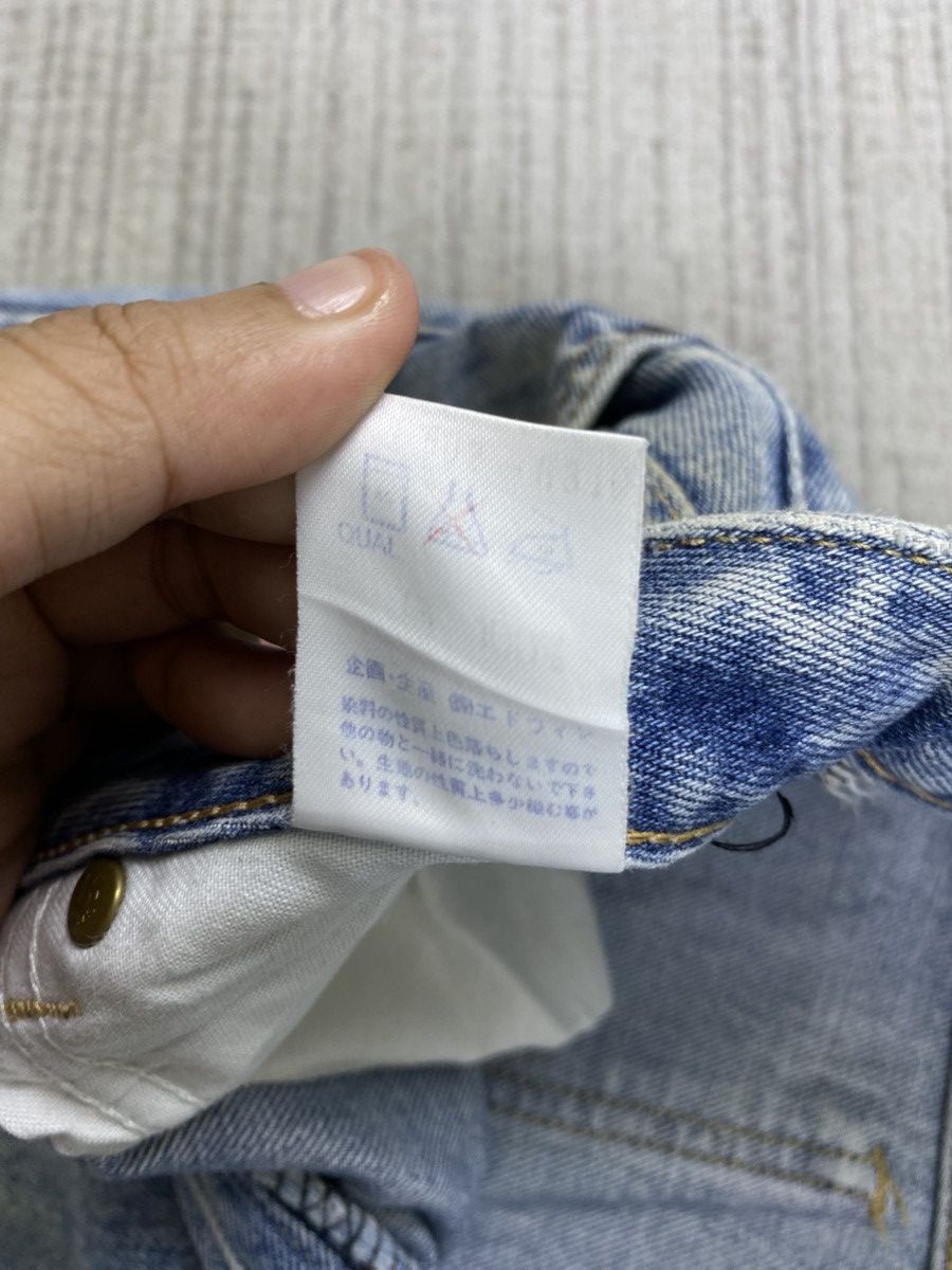Edwin × Japanese Brand × Vintage Vintage 90s Edwin Japan Wash Blue Denim Jeans Size US 27 - 16 Thumbnail