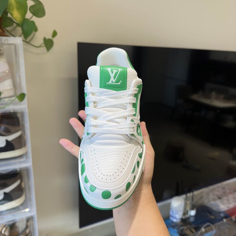 Louis Vuitton Yayoi Kusama x Louis Vuitton Low-Top Trainers -2508 Size US 6.5 / EU 39-40 - 7 Thumbnail