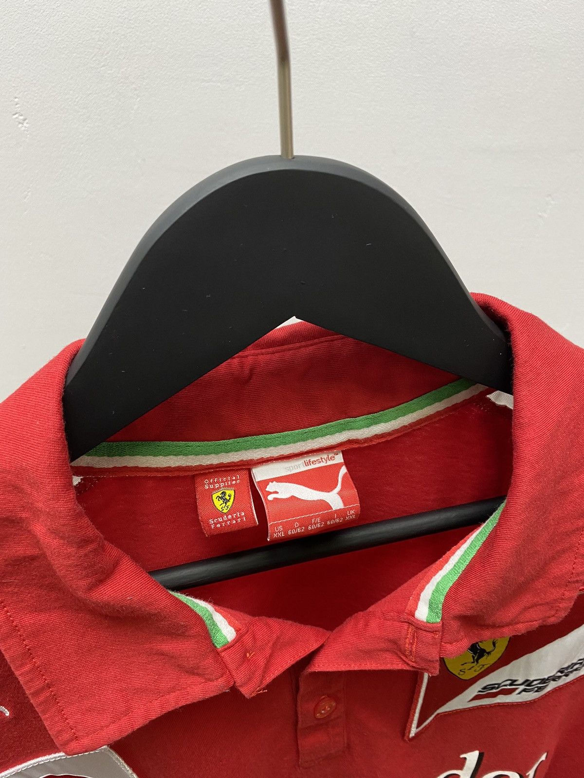 Puma Puma Ferrari Racing Polo Shirt UPS Santander F1 BMW Audi Size US XXL / EU 58 / 5 - 16 Thumbnail