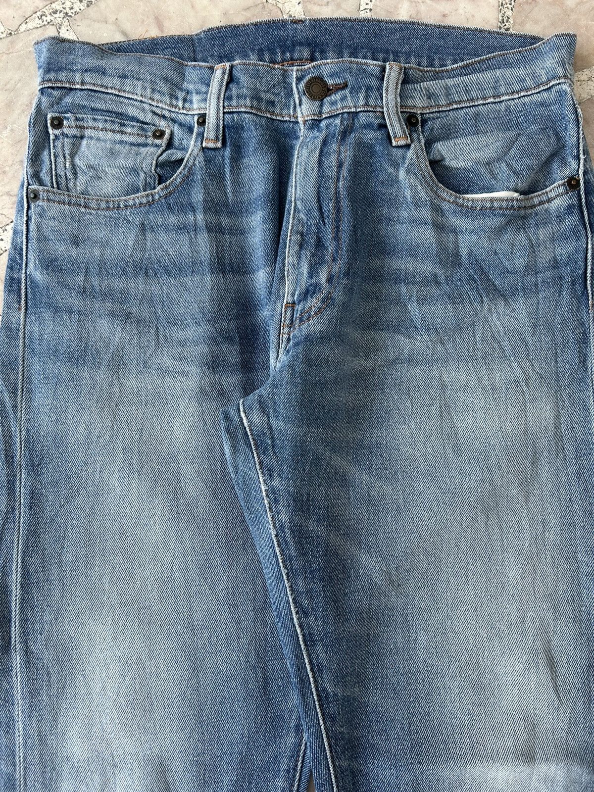 Levi's Levis 505 Ripped Jeans Size US 32 / EU 48 - 3 Thumbnail