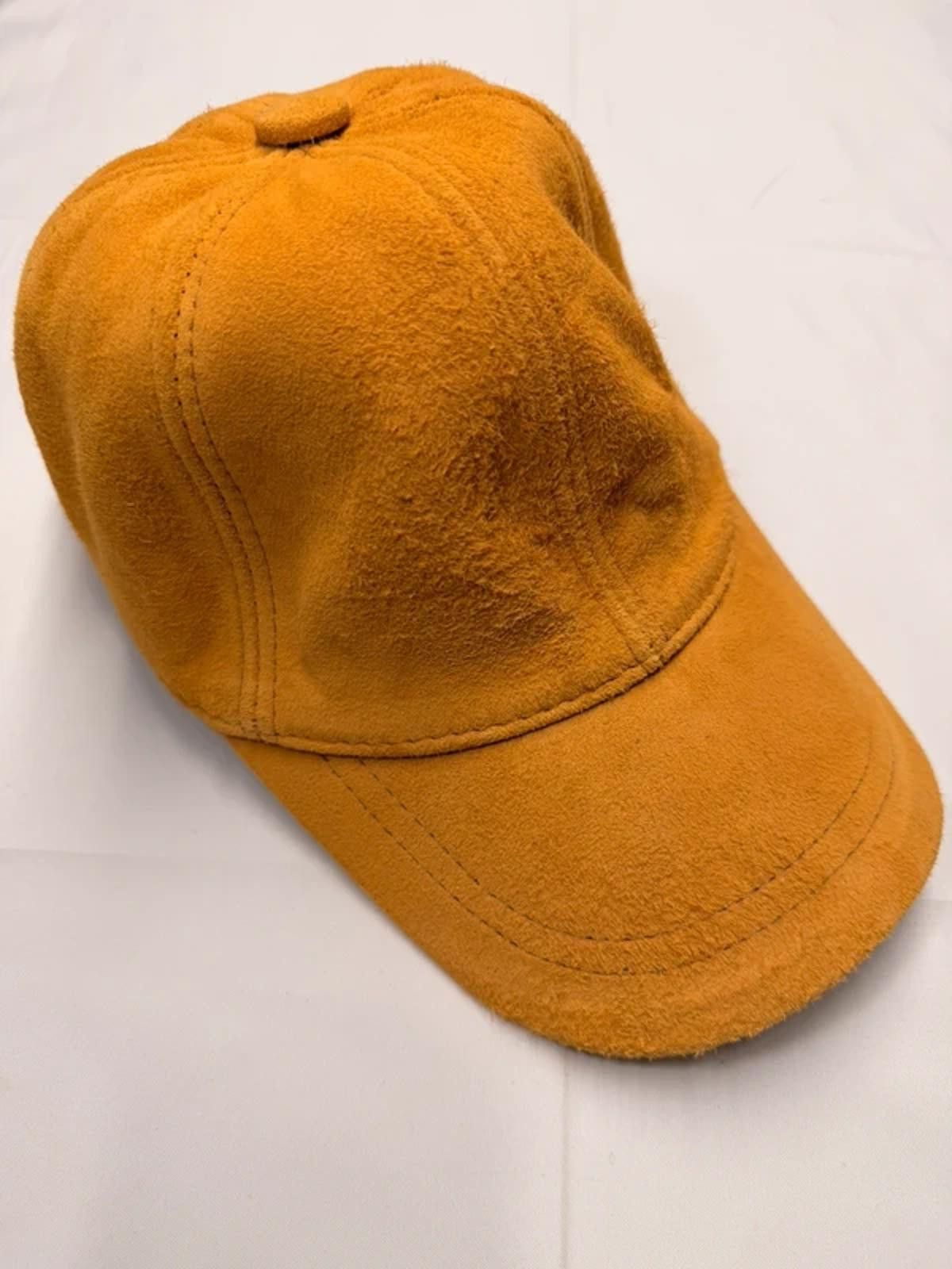 Other NEW Mustard Suede Baseball Cap - Premium Hat #032 Size ONE SIZE - 3 Thumbnail