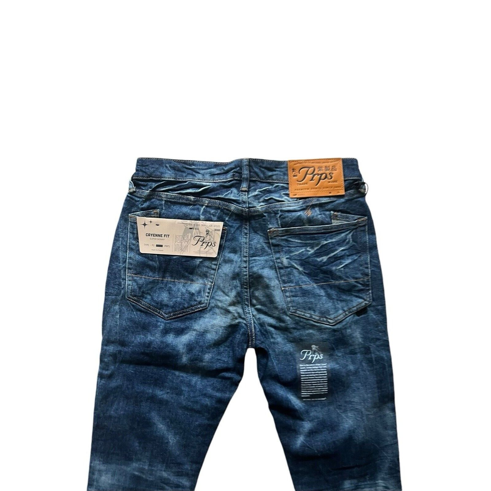 Prps PRPS Cayenne Skinny Fit Men's Jeans Blue $248 Size 32/32 Size US 32 / EU 48 - 6 Thumbnail