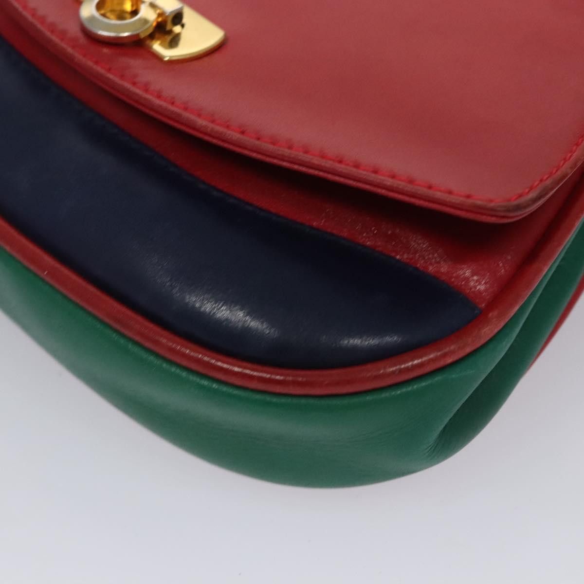 Salvatore Ferragamo Salvatore Ferragamo Gancini Waist Bag Leather Red Size ONE SIZE - 15 Thumbnail