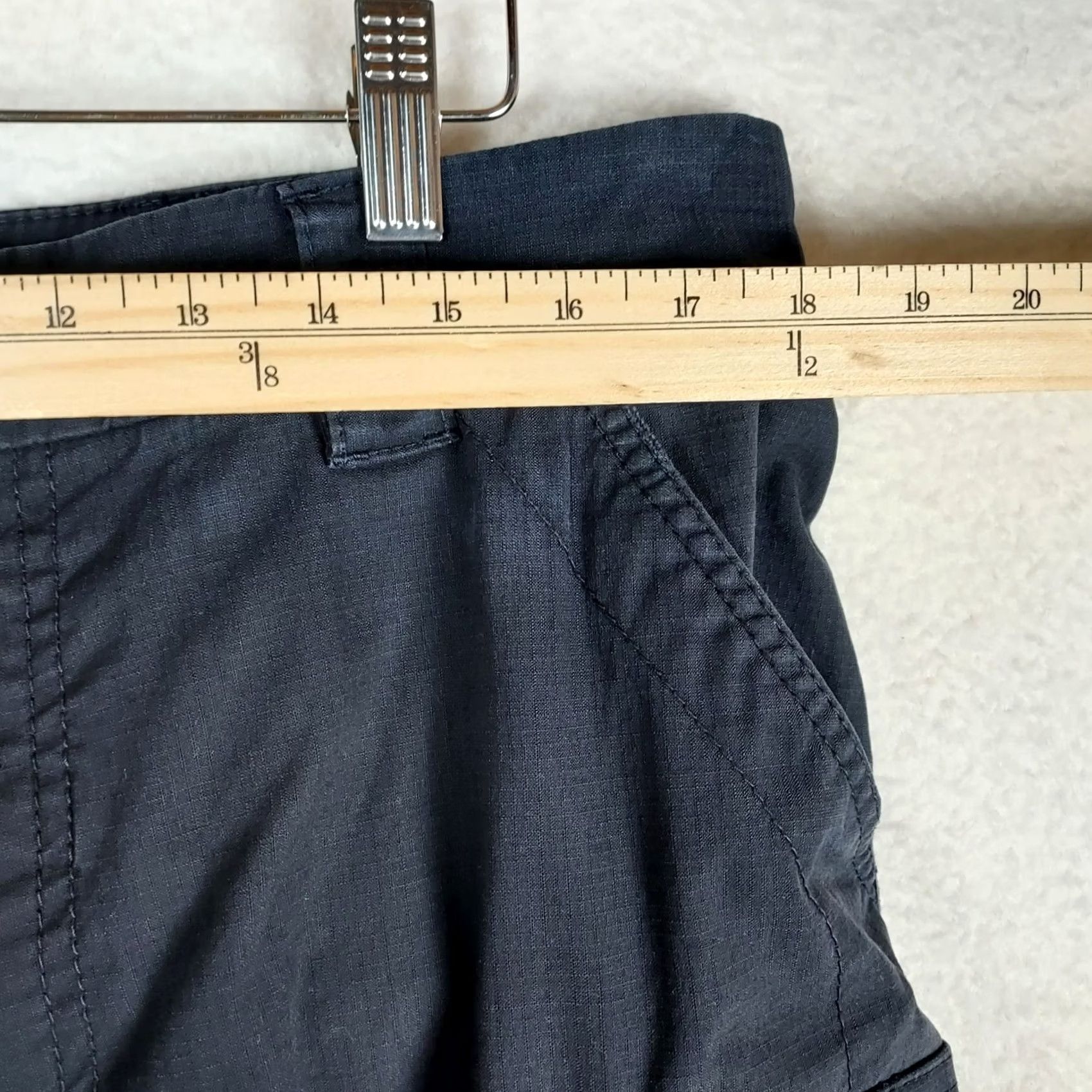 Vintage VINTAGE: First Tactical V2 Cargo Pants Mens 36x32 Navy Ripstop Utility Work Size US 36 / EU 52 - 7 Thumbnail