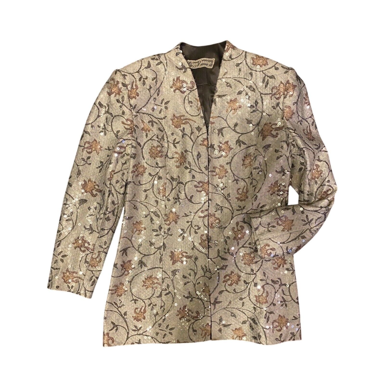 Other $5000 New Peggy Jennings 10 12 Bespoke Skirt Suit Silk Forma Size L / US 10 / IT 46 - 2 Thumbnail