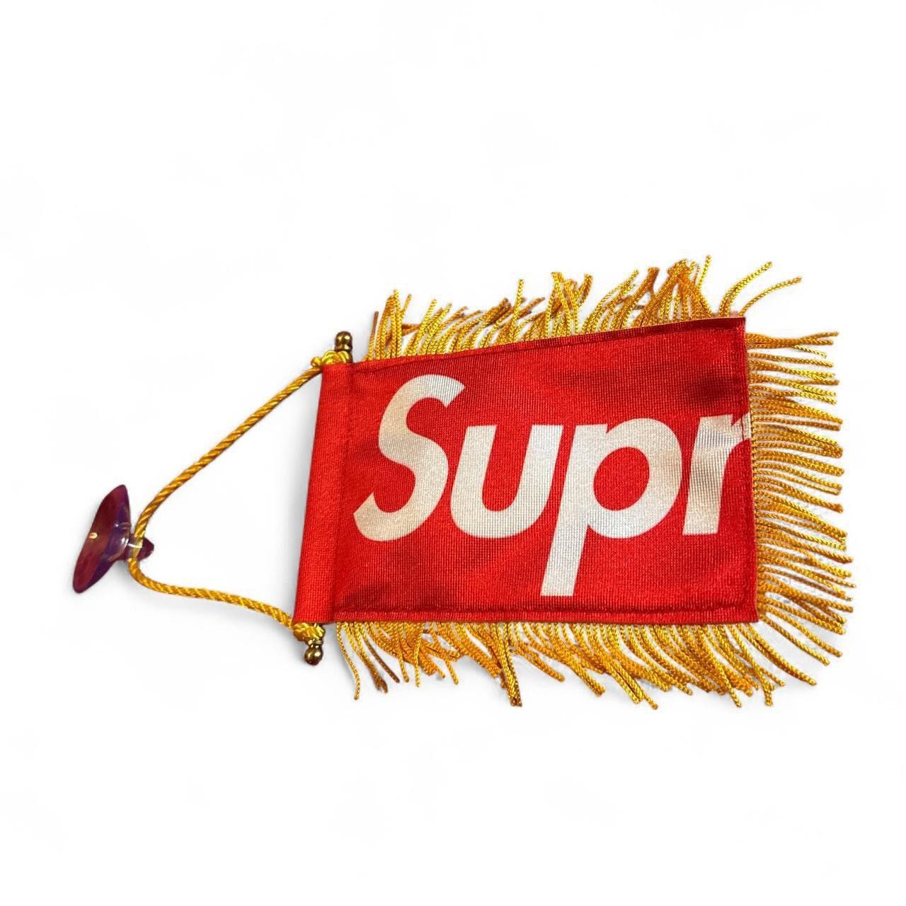 15SS supreme Pennant 希少赤 Supreme Supreme Mini Pennant Flag FW 26 | Grailed