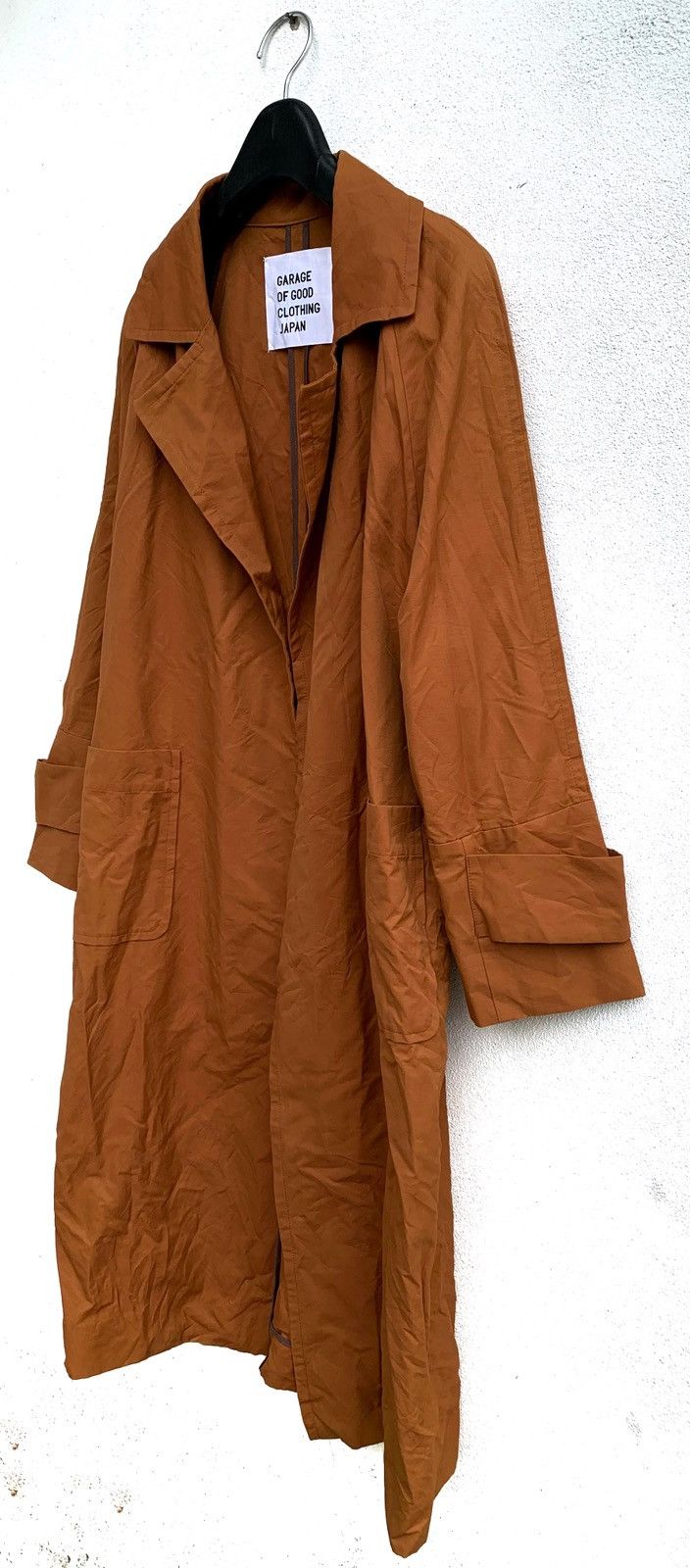 Japanese Brand Garage of Good Clothing Japan Unbutton Trench light Jacket Size ONE SIZE - 1 Thumbnail