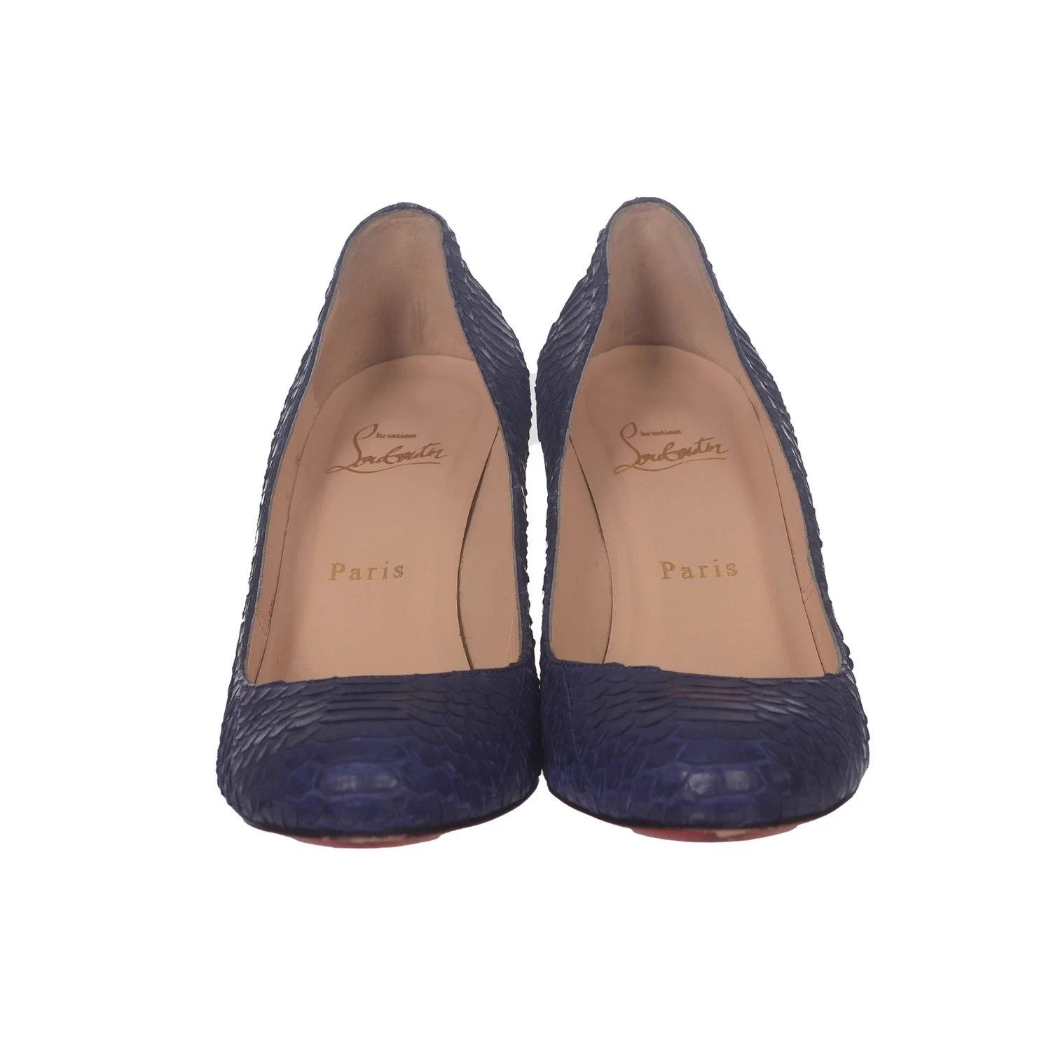 Christian Louboutin CL Heels 37.5 801353 Size US 6.5 / IT 36.5 - 2 Thumbnail