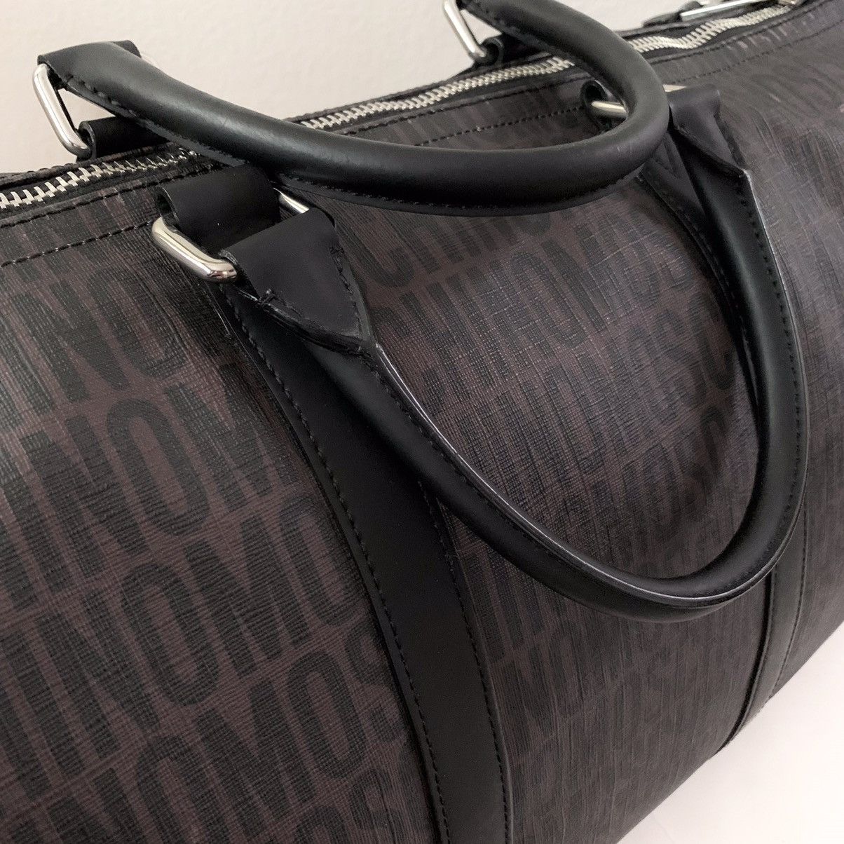 Moschino Moschino large monogram duffel bag Size ONE SIZE - 15 Thumbnail