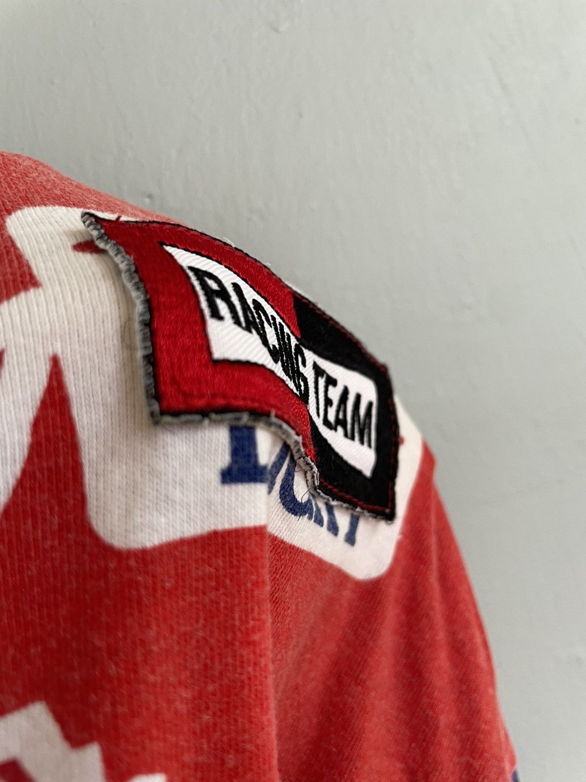 Vintage Vintage 90s Sinisalo Worldwide racing motocross jersey Size US L / EU 52-54 / 3 - 7 Thumbnail