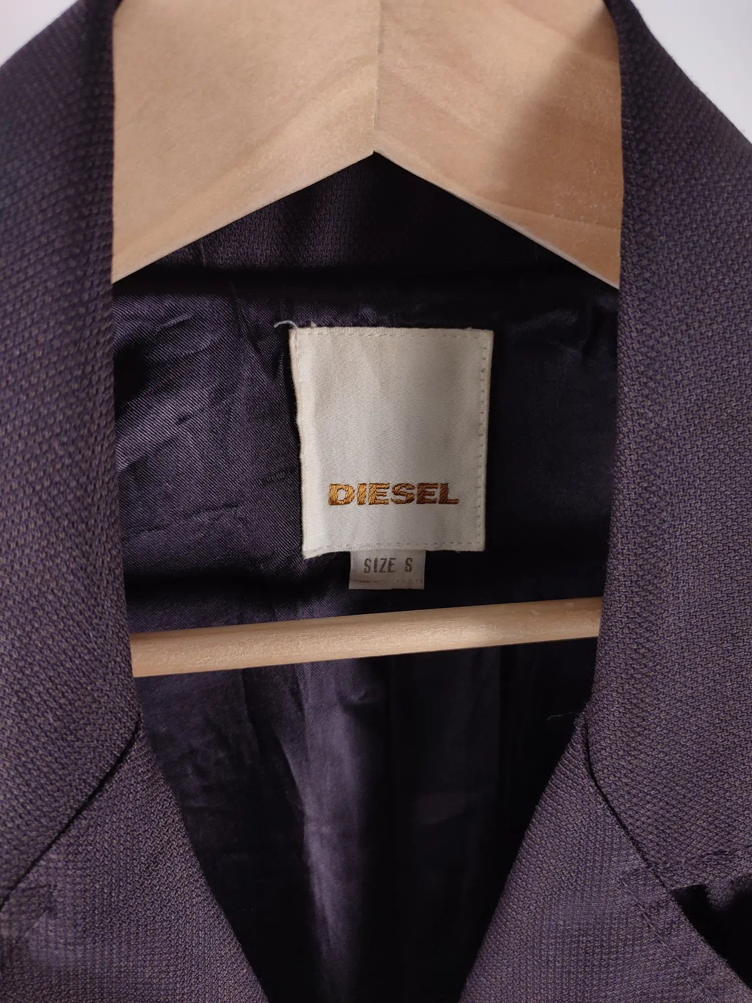 Diesel Diesel Wool Blazer Jacket Size S / US 4 / IT 40 - 13 Thumbnail