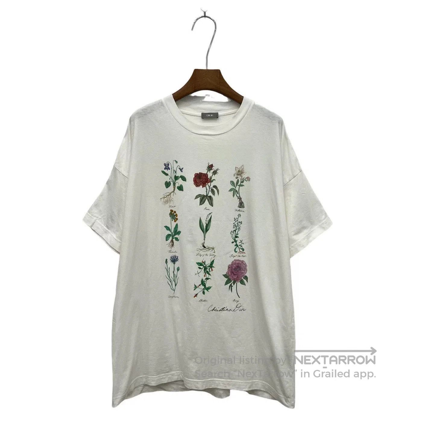 Dior Dior Floral Plant Specimen Print Short. Size M / US 6-8 / IT 42-44 - 2 Thumbnail