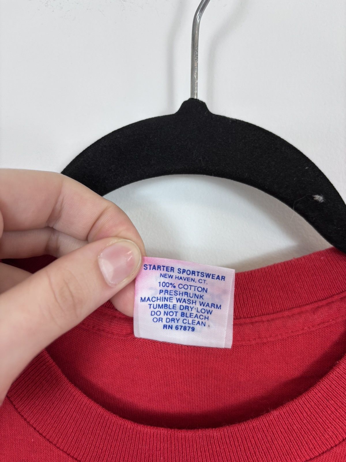 Starter Vintage 1990s Starter Chicago Bulls NBA Single Stitch Tee Size US M / EU 48-50 / 2 - 14 Thumbnail