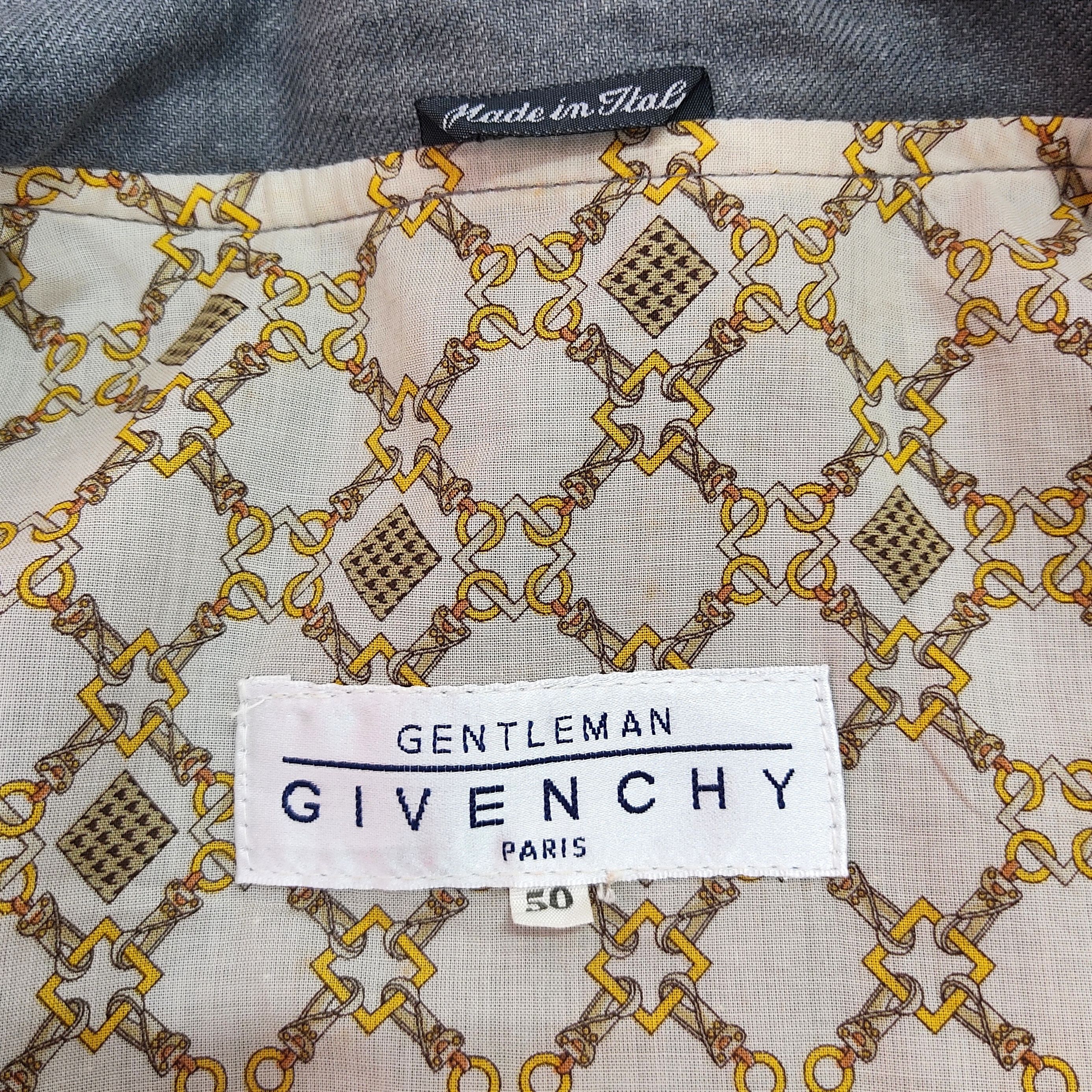 Givenchy Vintage GIVENCHY Gentleman Light Jacket Size US XL / EU 56 / 4 - 13 Thumbnail